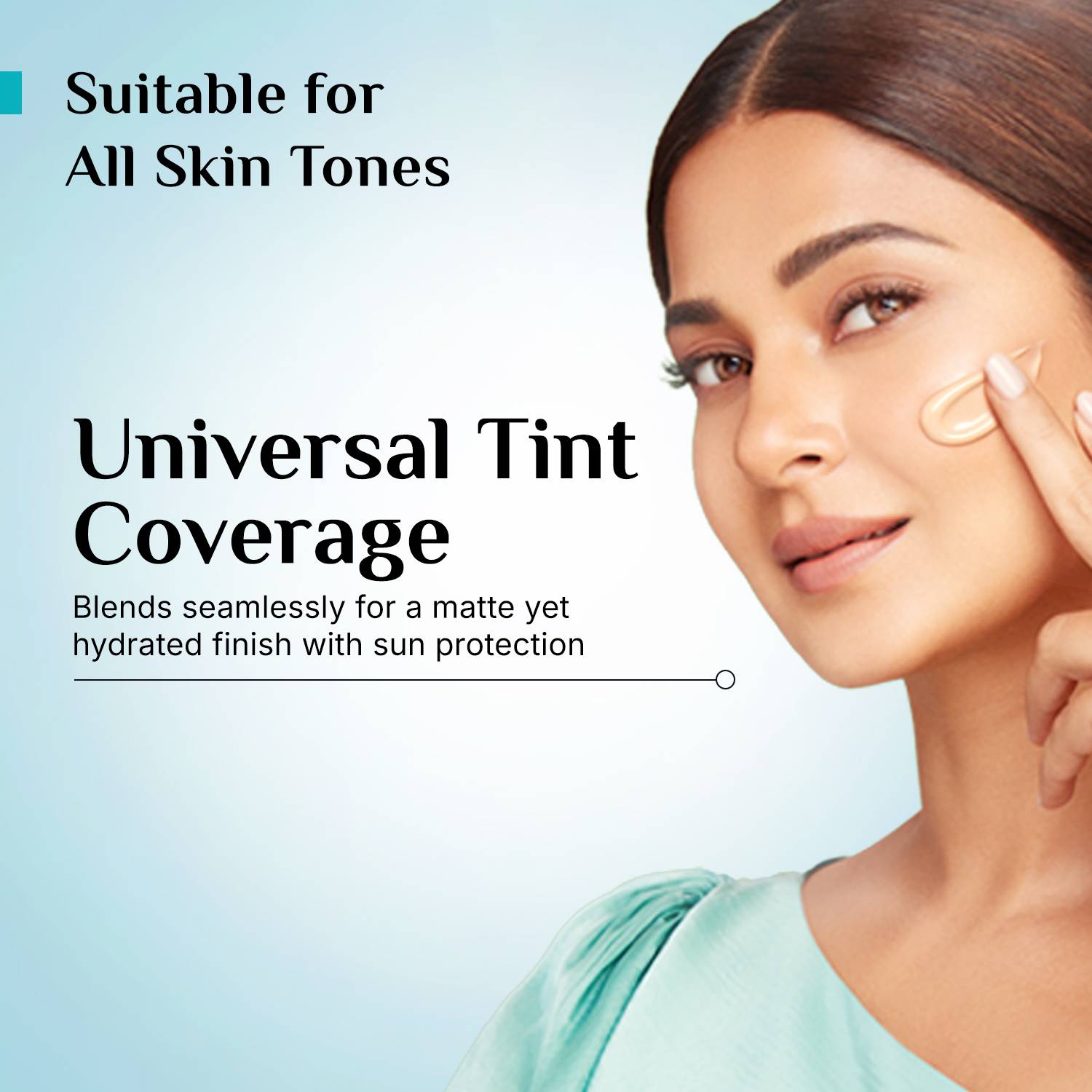 Pilgrim Sunscreen SPF 50+ PA++++ Tinted Niacinamide - Image 3