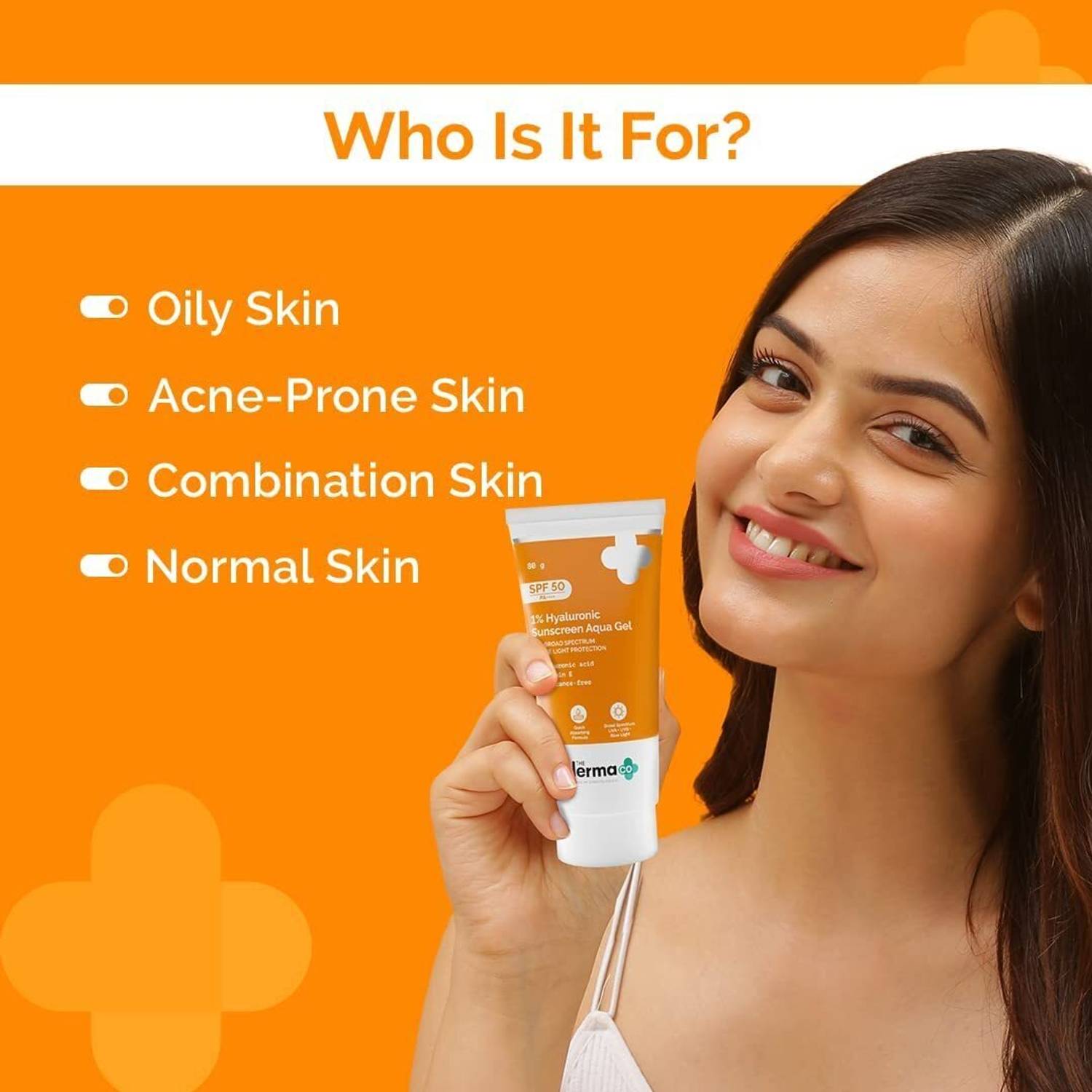 The Derma Co Sunscreen SPF 50 PA++++ 80g - Image 4