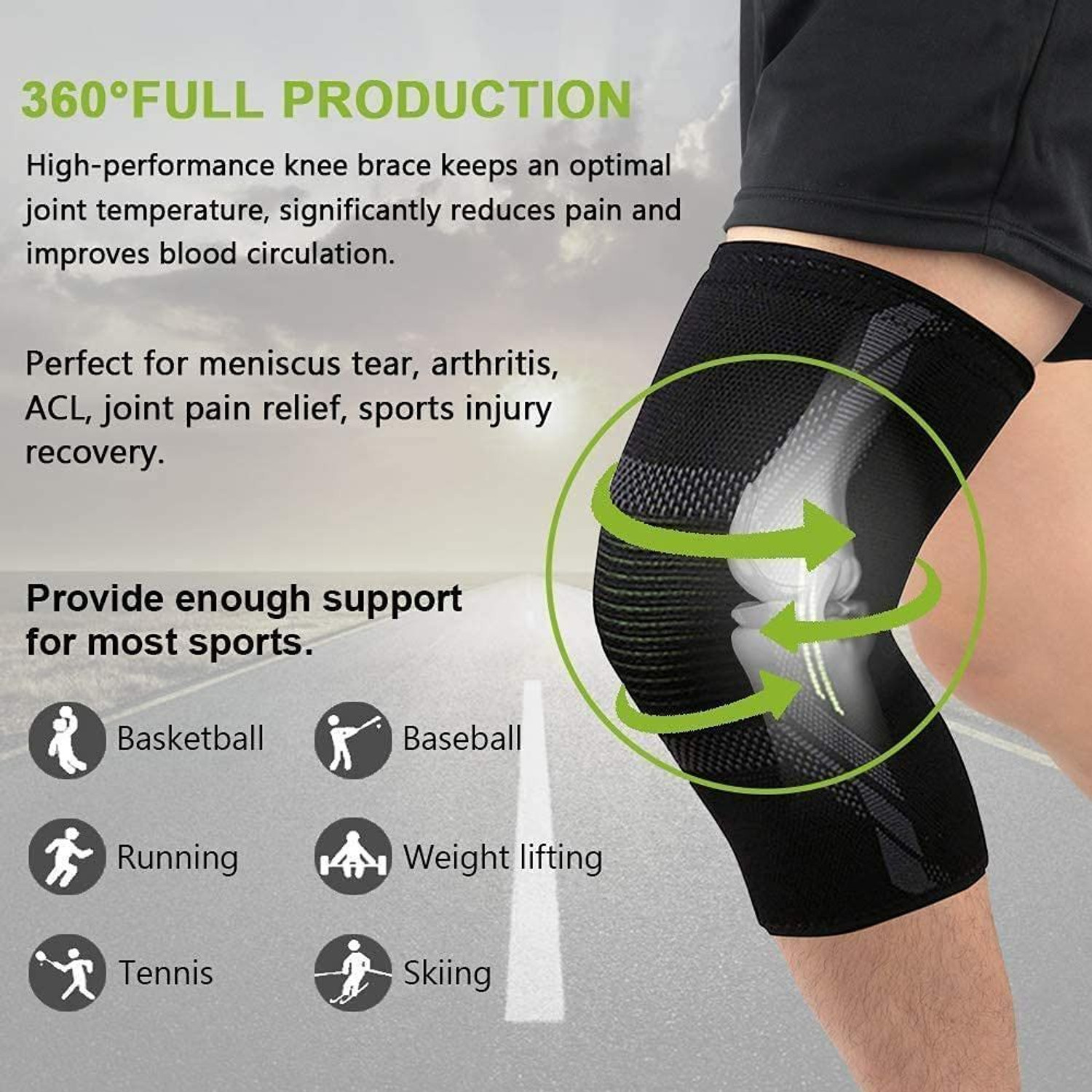 Image of VEDRID Knee Cap Knee Support