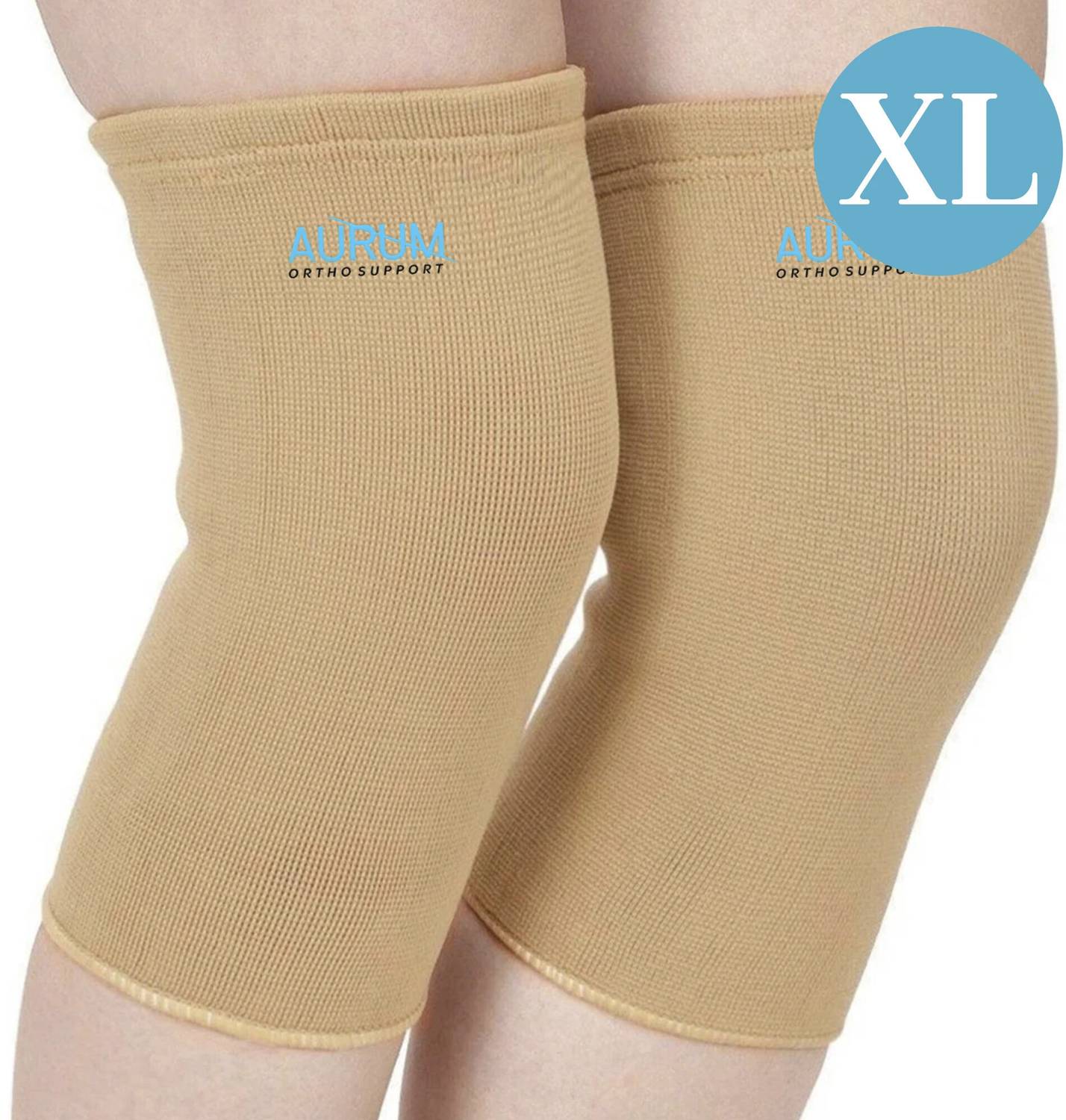 Aurum Elastic Knee Cap Band For Sports, Gym, Injury, Joint Pain Relief, Unisex M Size Knee Support