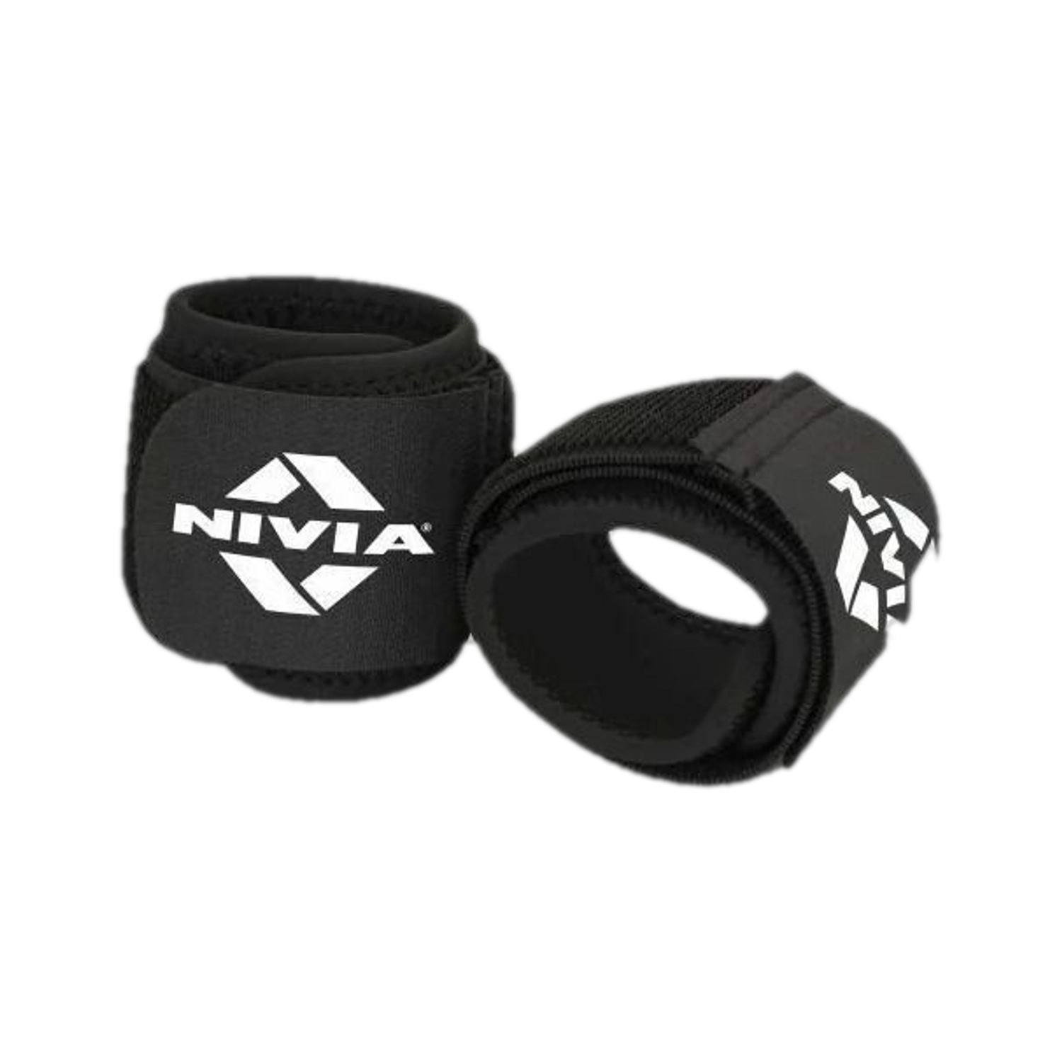 NIVIA Weight Lifting ,for Gym & Fitness Pack of 2 (Black) Free Size Wrist Support