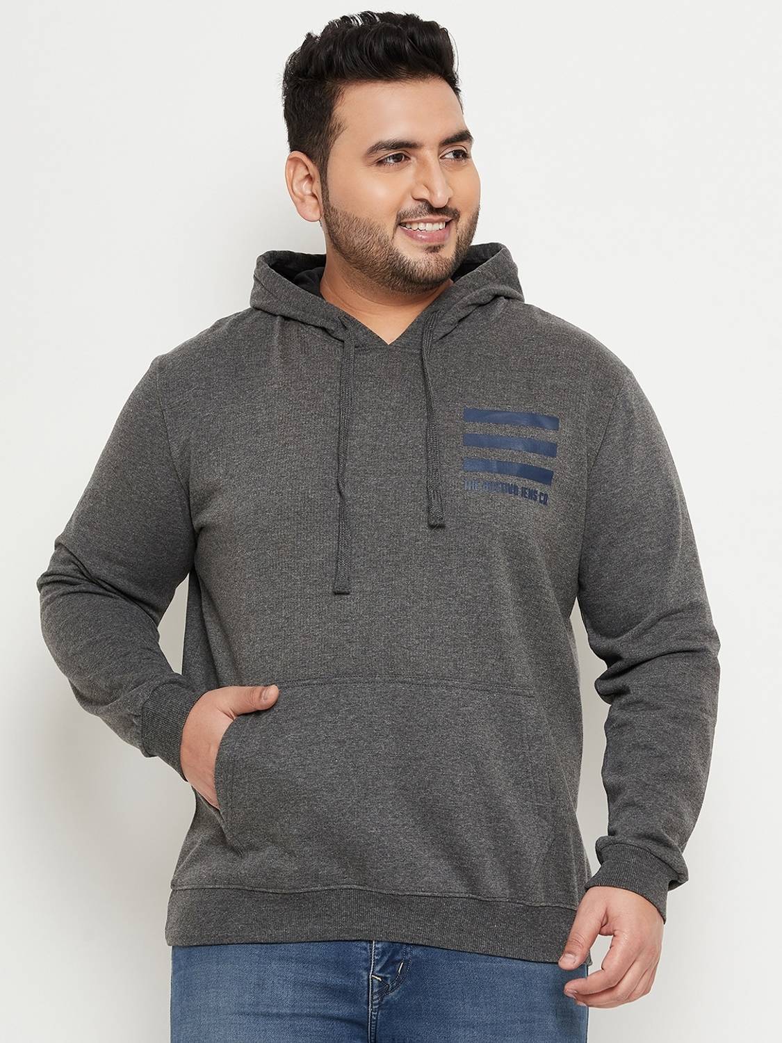 Austivo Full Sleeve Solid Men Sweatshirt