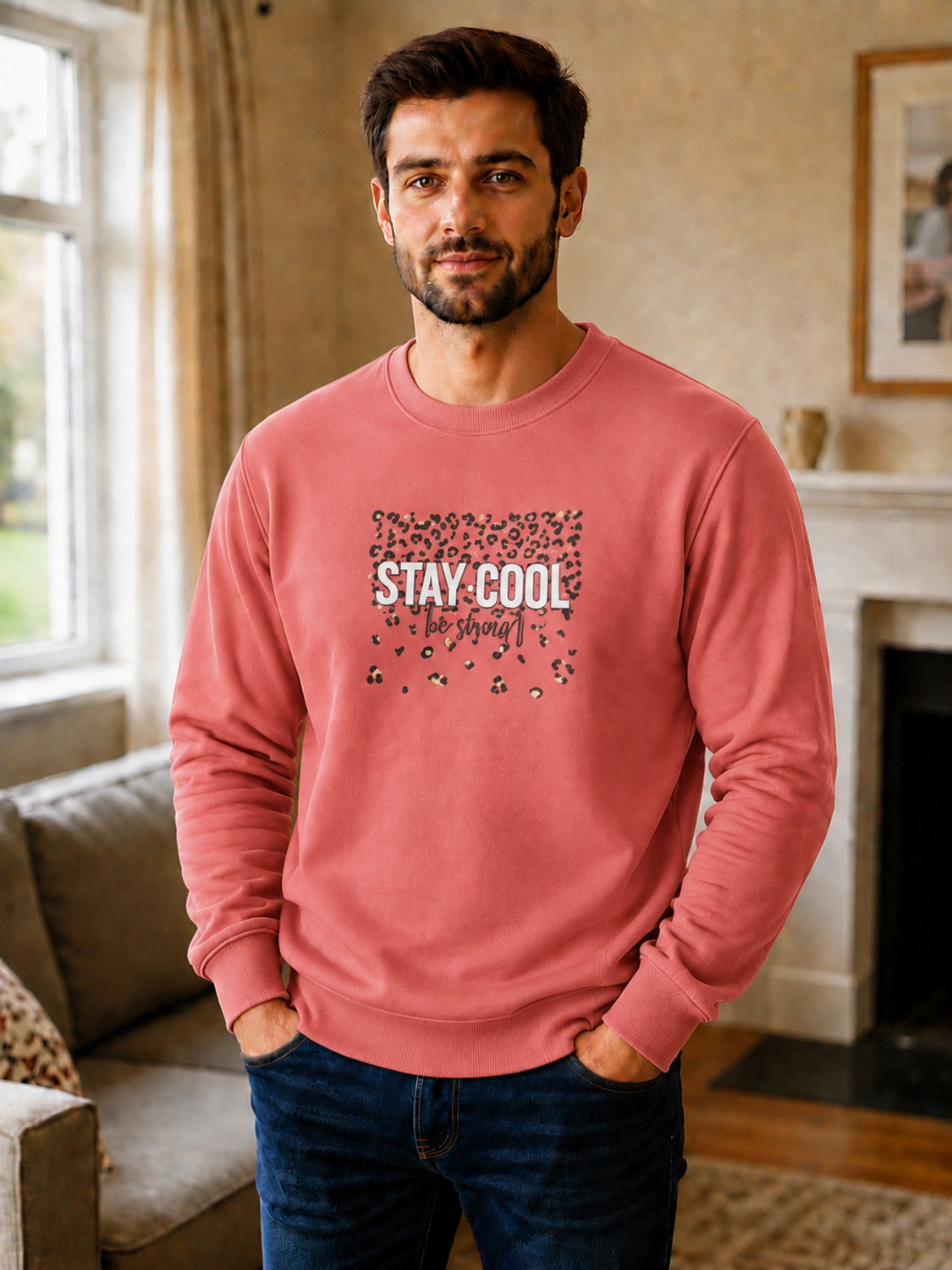 Image of METRONAUT Full Sleeve Printed Men Sweatshirt