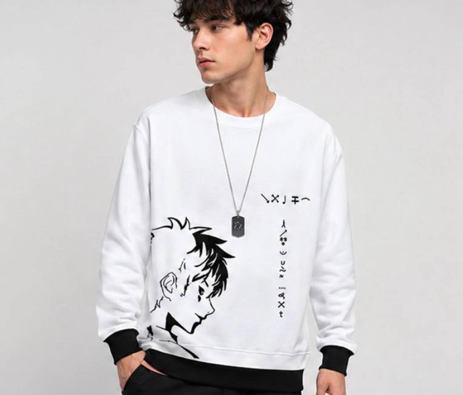 Abhishek Printed Men Round Neck White T-Shirt