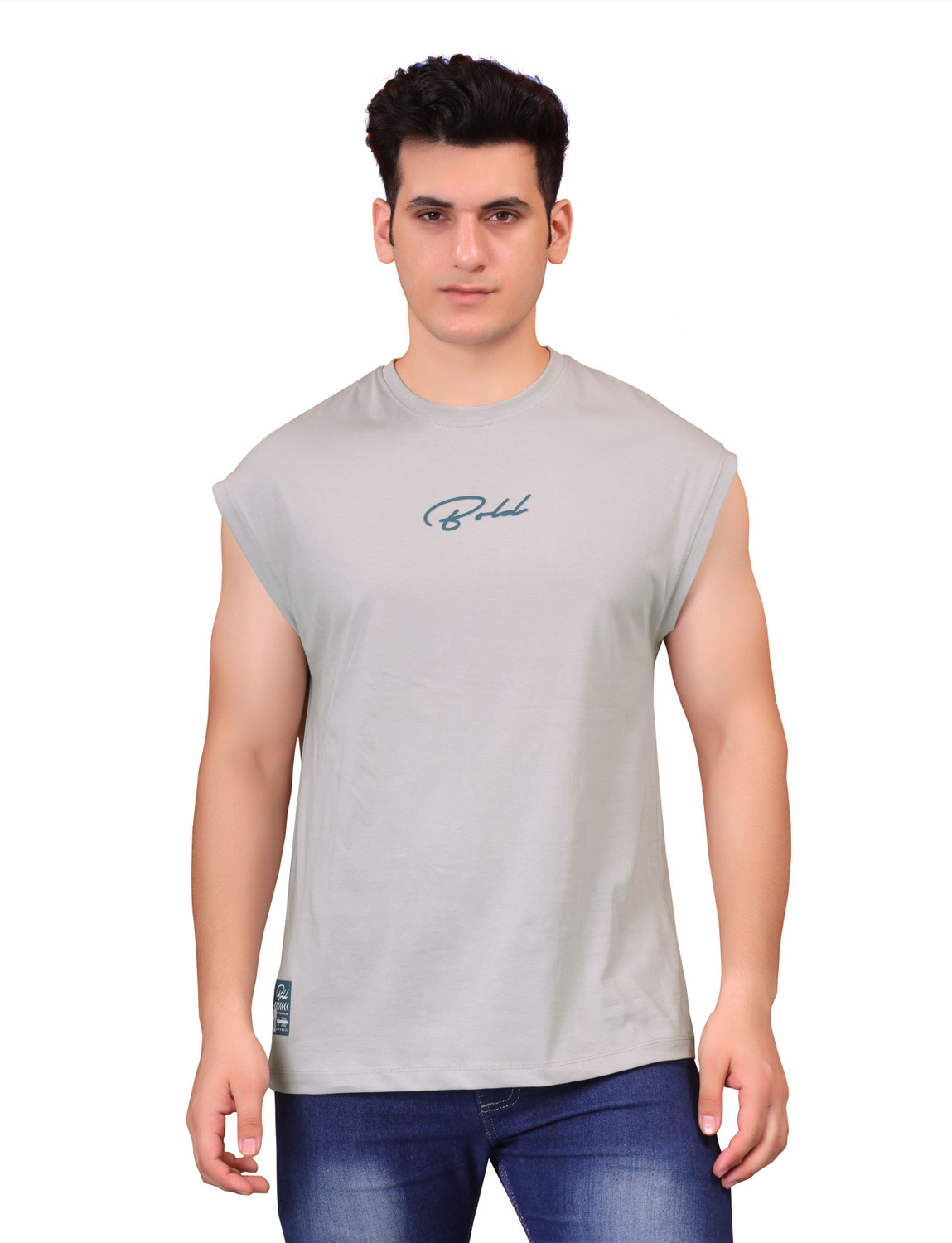 Image of I&D Printed Men Round Neck Multicolor T-Shirt