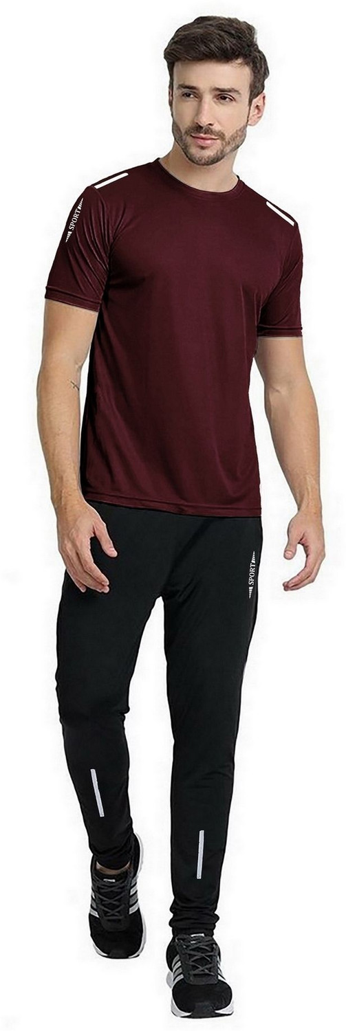 Image of AVOLT Solid Men Multicolor T-Shirt