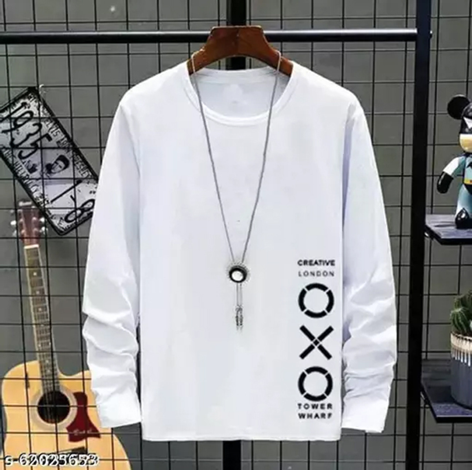 Image of ACTIVEMENS Printed Men White T-Shirt