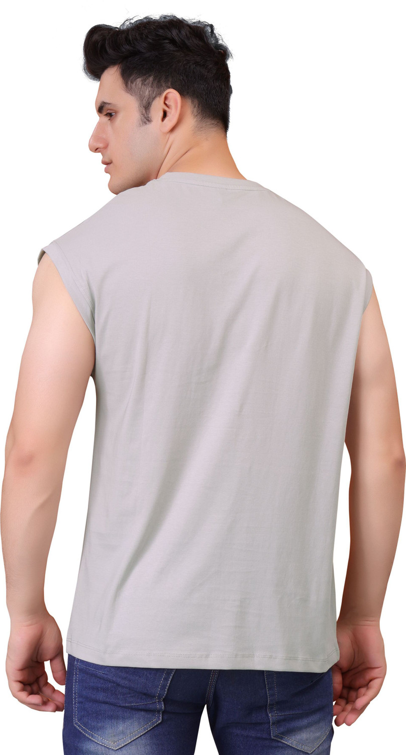 Image of I&D Printed Men Round Neck Multicolor T-Shirt