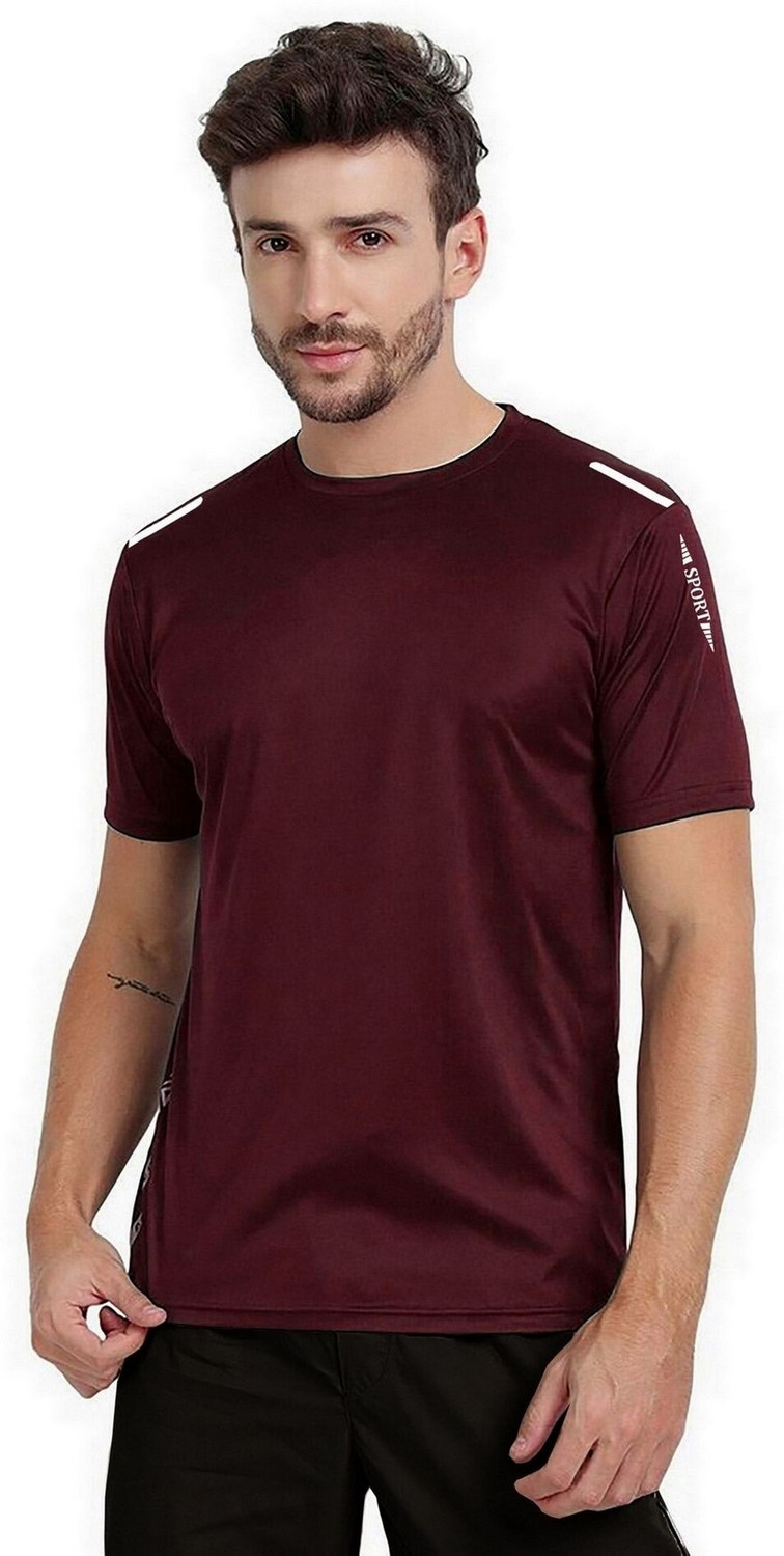 Image of AVOLT Solid Men Multicolor T-Shirt