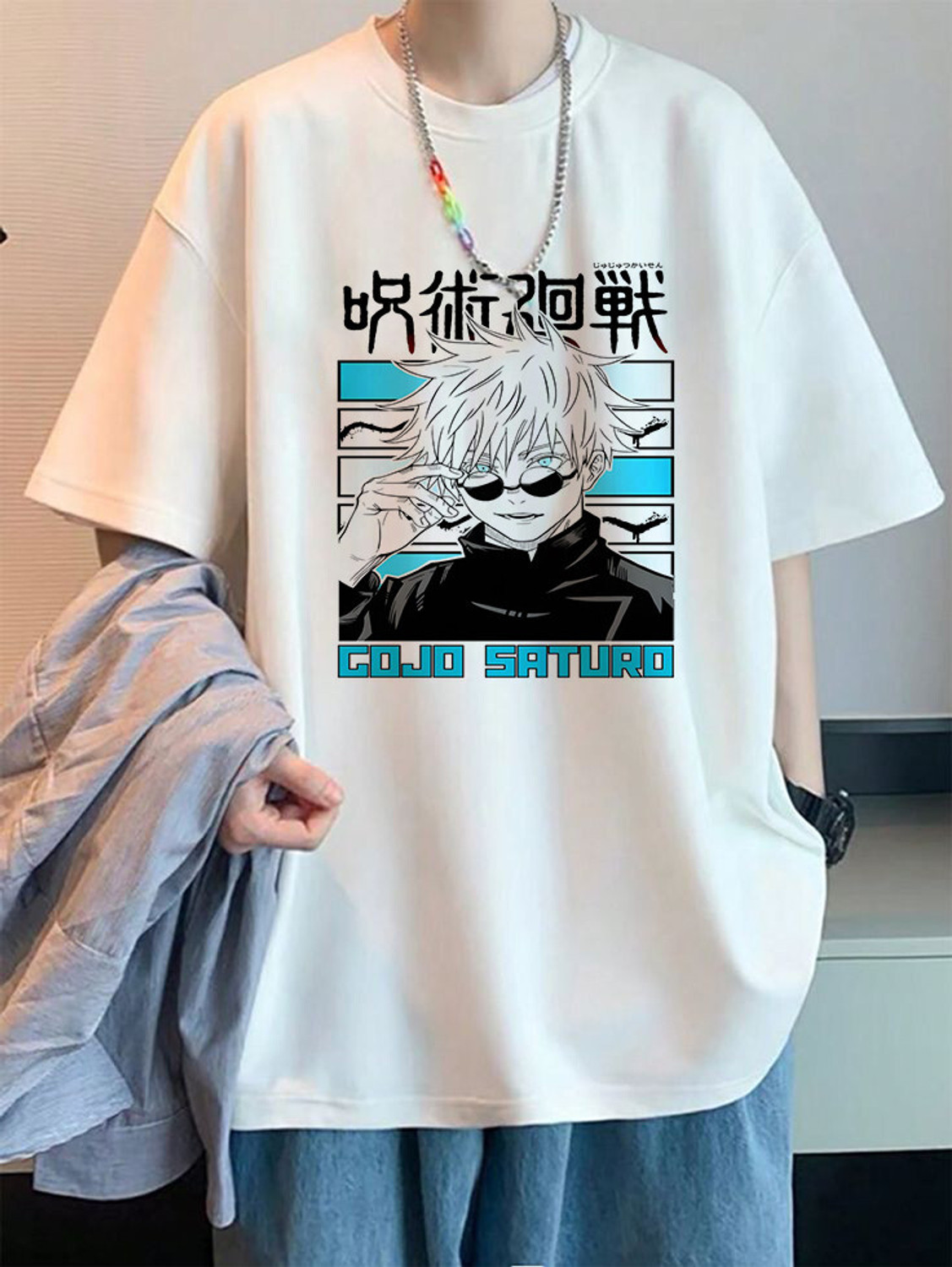 Image of urban shopping Graphic Print Men White T-Shirt