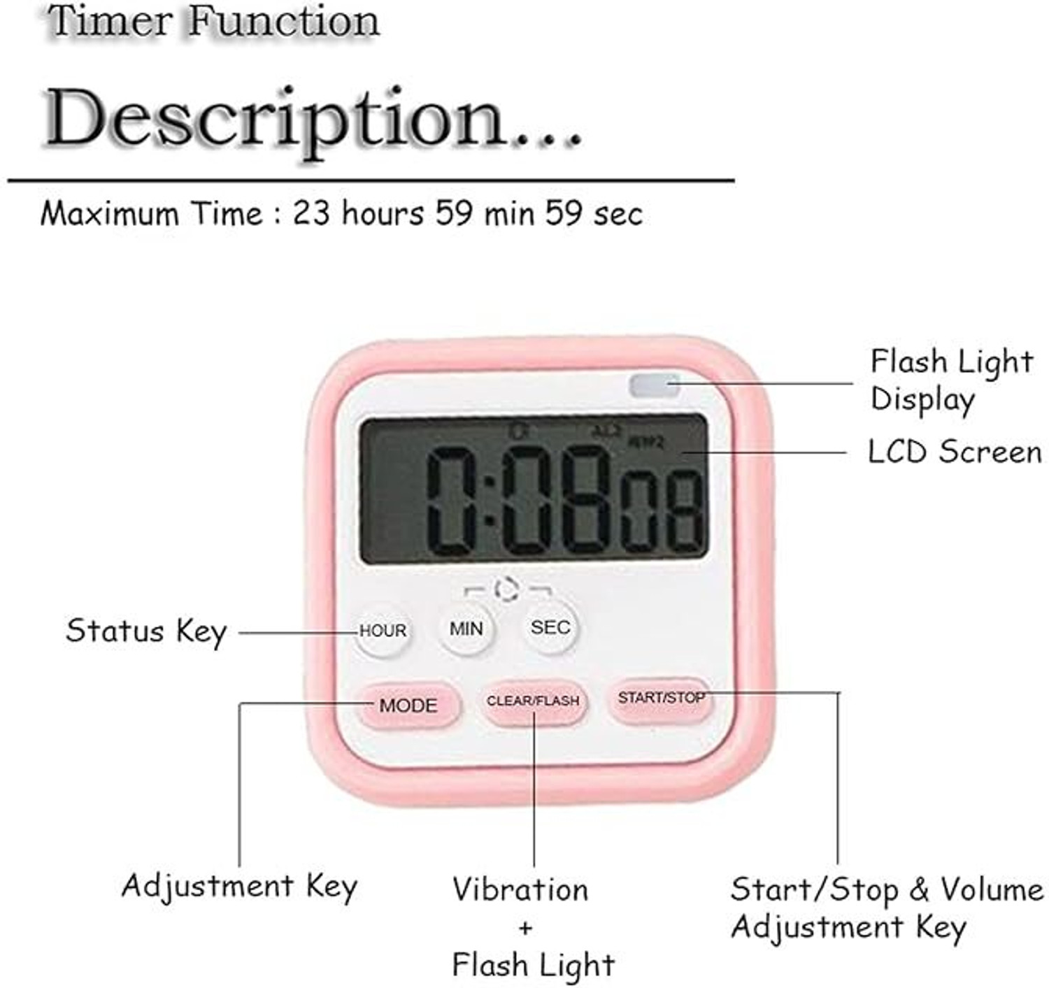 Image of neava Digital malticolor Clock
