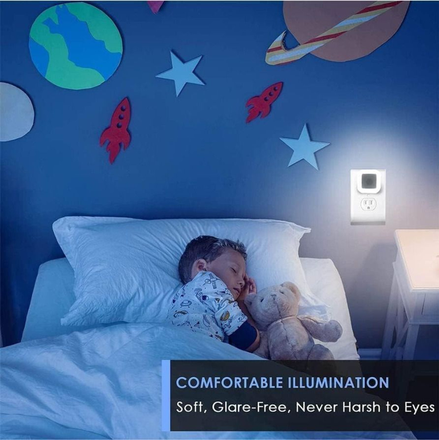 Image of H Decor 0.5W Plug & Play LED Bulb For Bedroom, Living Room, Direct Socket Use For Night Night Lamp
