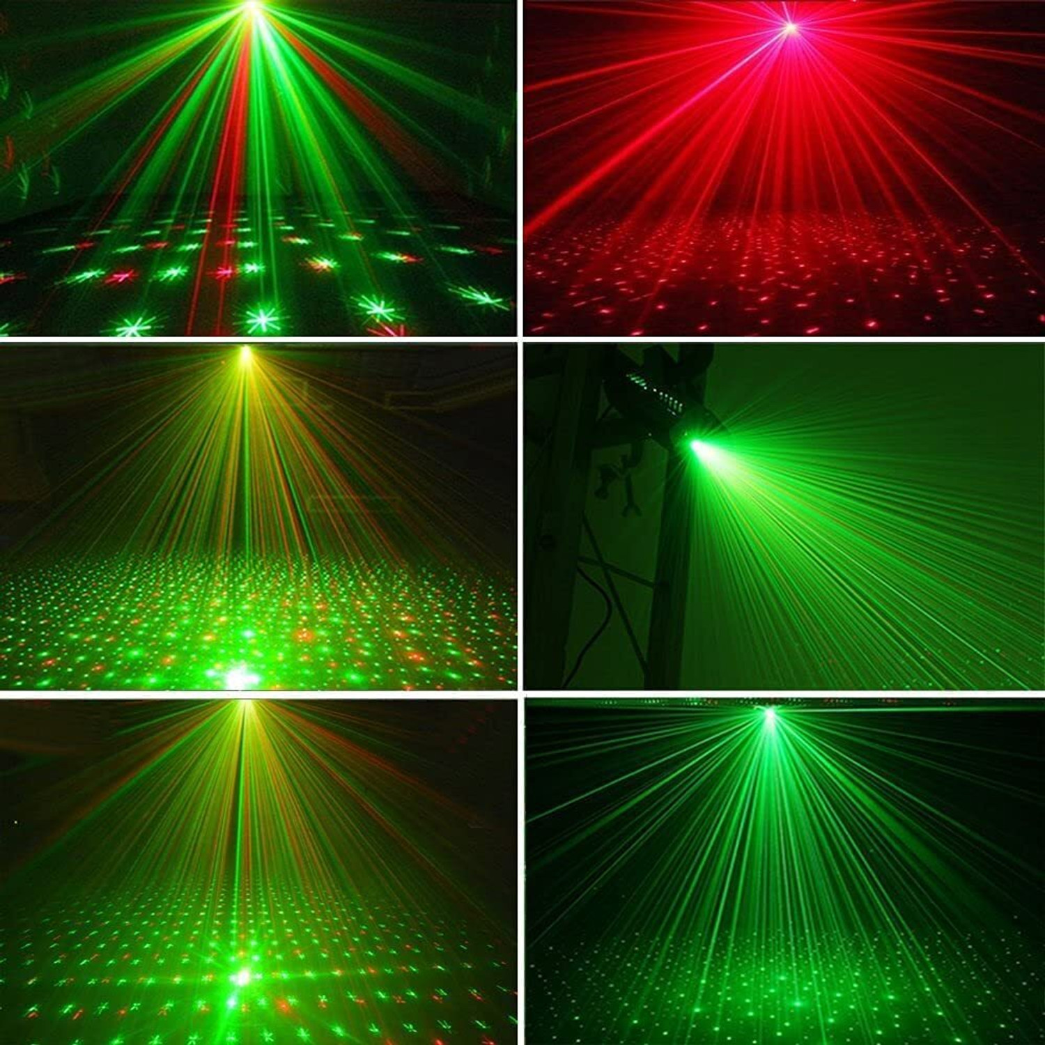 Image of ASTOUND 6 Pattern Disco Laser Light Mini Party Light for Home Celebrations Shower Laser Light