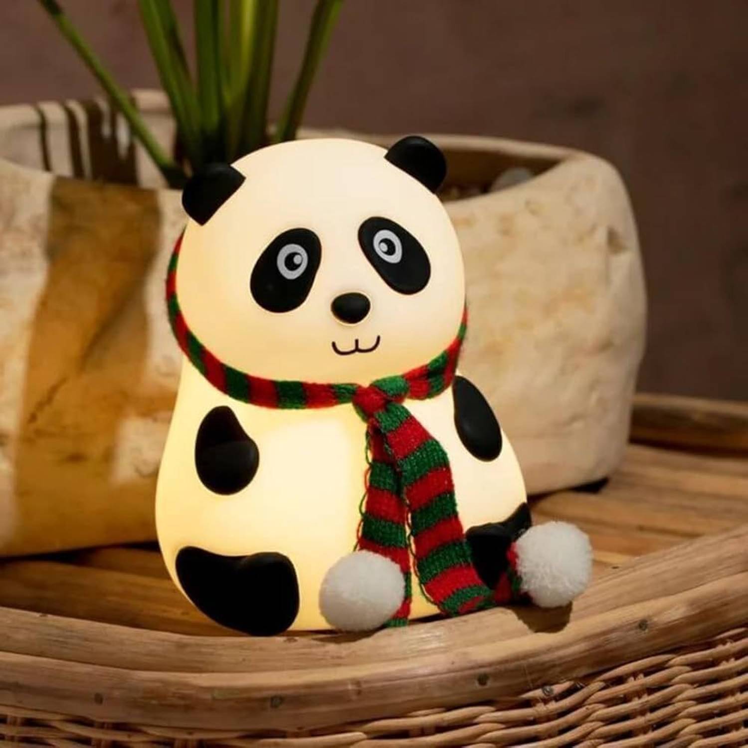 Dazzel Flex Rechargeable Silicone Panda Night Light - Image 3