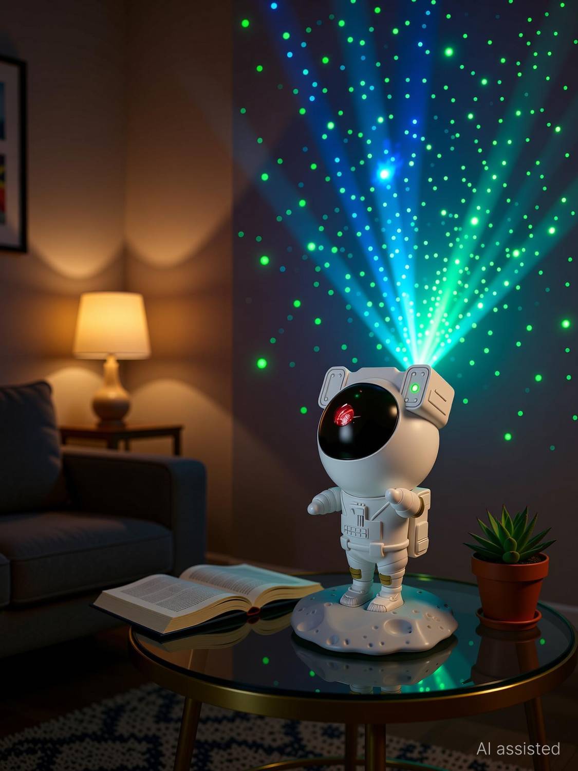 Sahaj Galaxy Light Astronaut Space Star Projector - Image 1