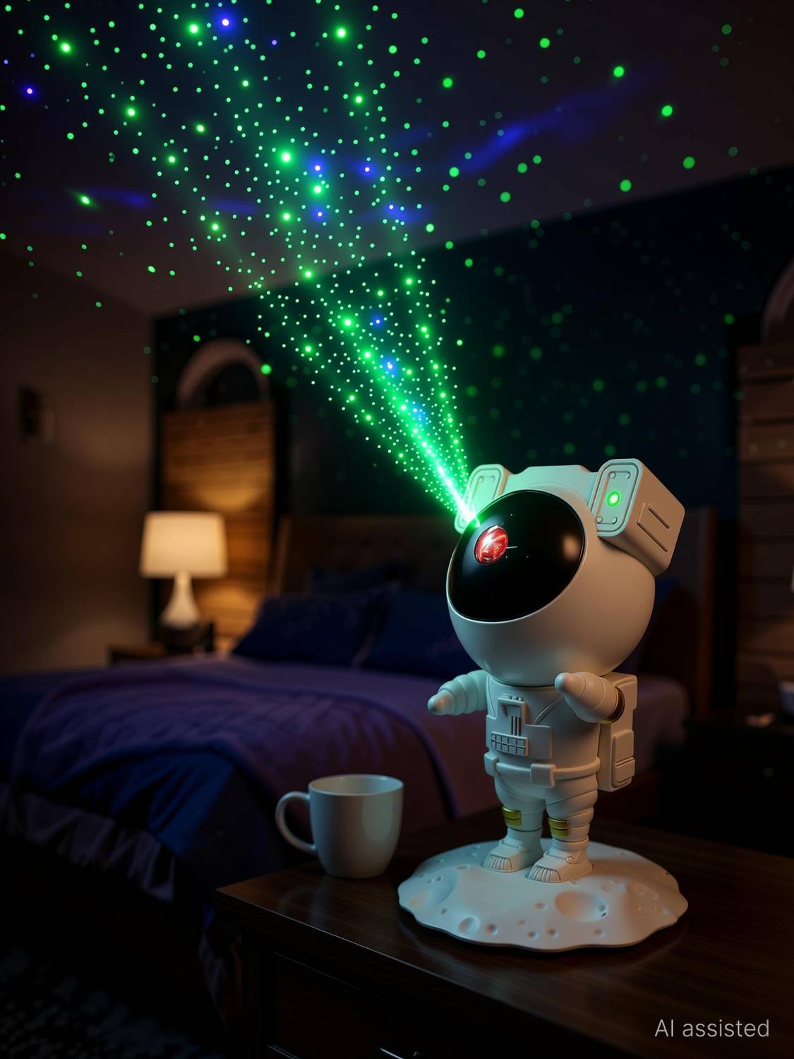 Sahaj Galaxy Light Astronaut Space Star Projector - Image 2