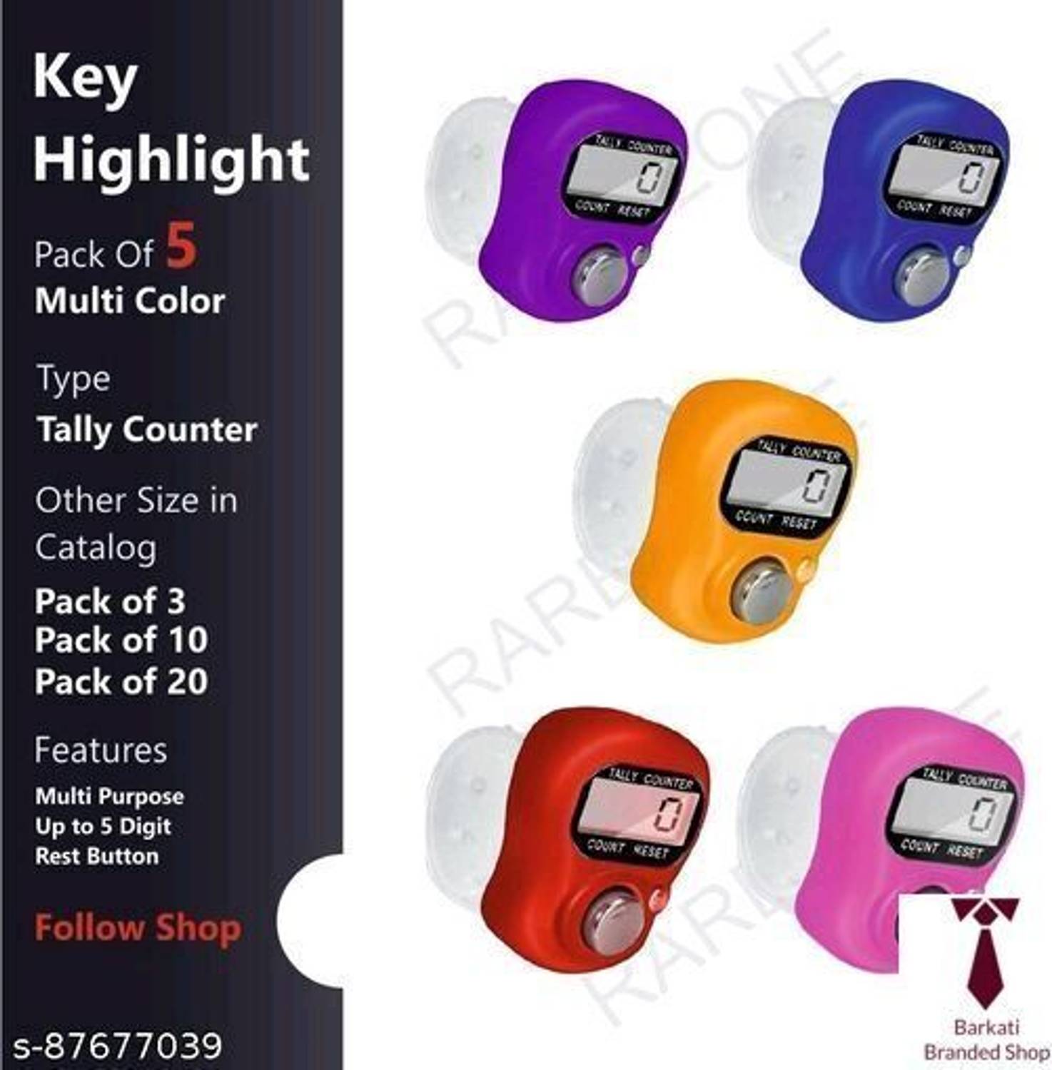 Barkati UmpireCoachJaapTasbih Digital Tally Counter