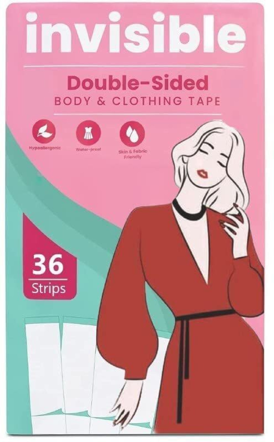 Image of Buyer Choice Double sides Skin and Clothing tape 36 pcs (Manual)
