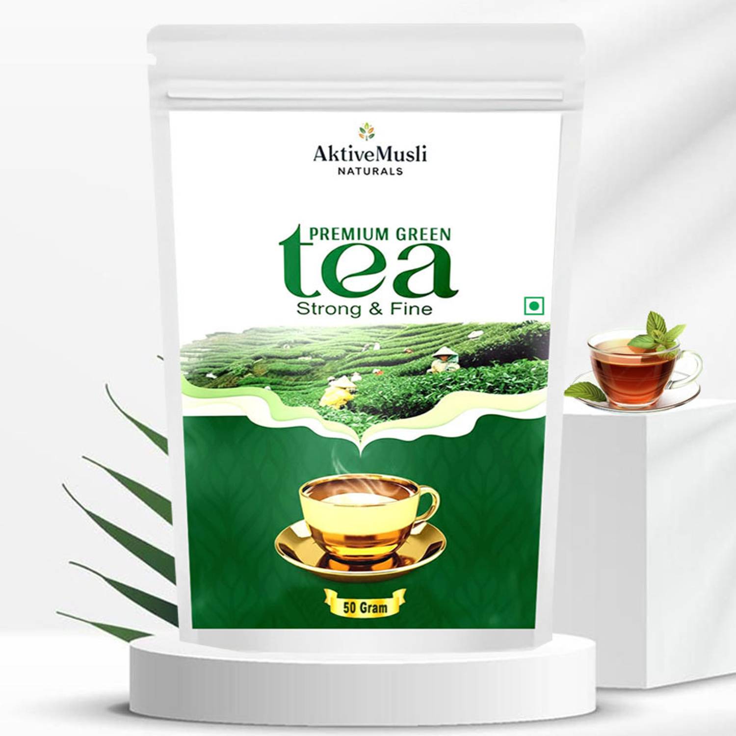 Aktivemusli Slimming Tea, Fat Cutter Weight Loss Green Tea Lemon Green Tea Pouch