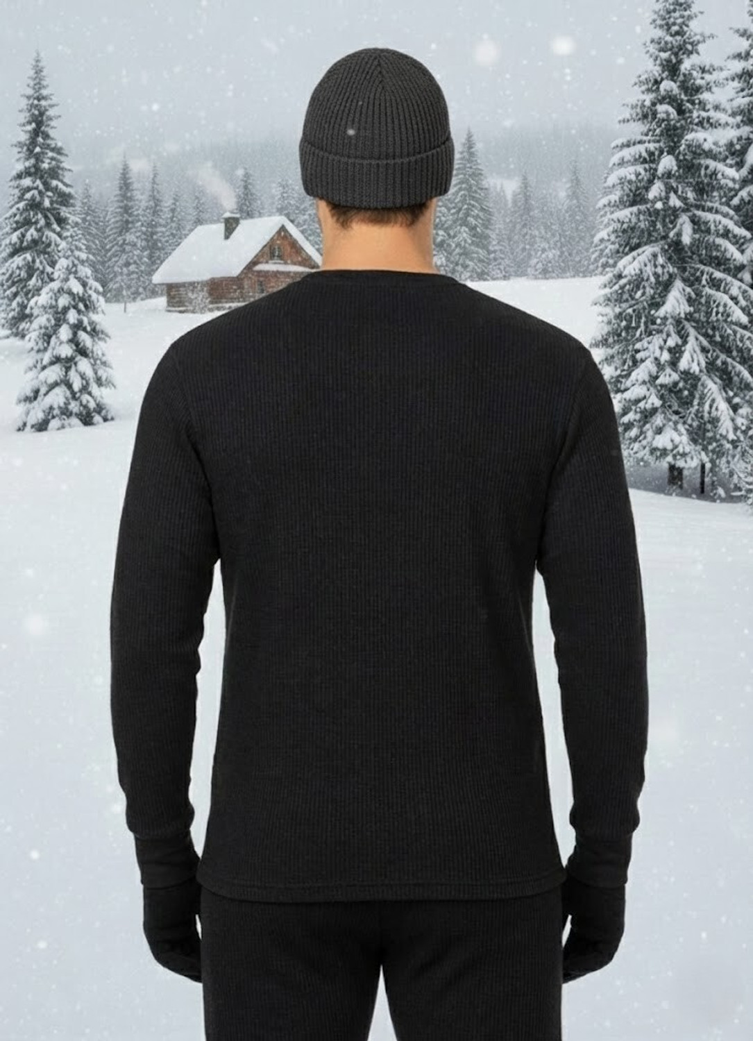 Image of Woolsoft Tbc Body Warmer Quilted Full Sleeve Upper Men Top Thermal