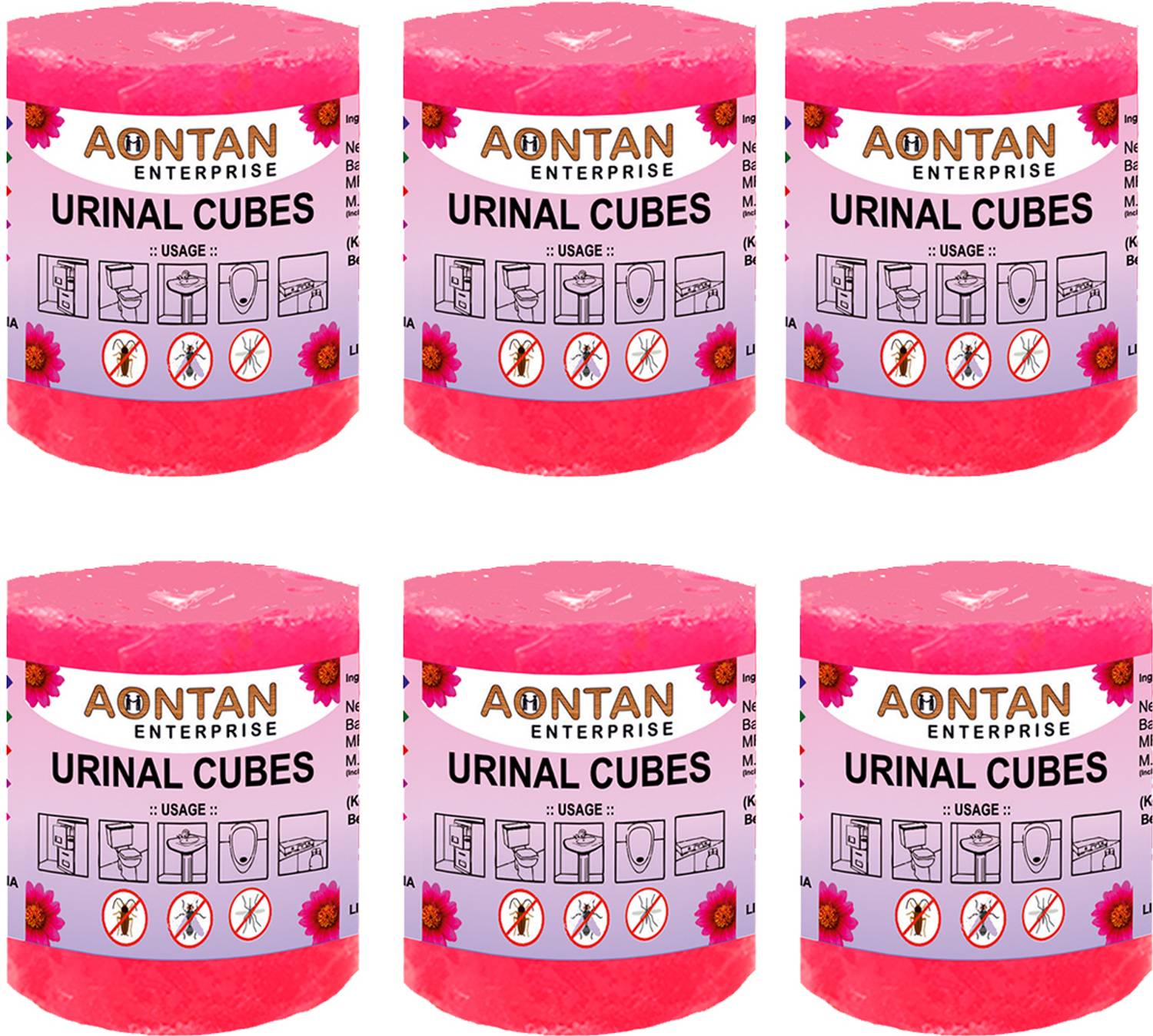 AONTAN ENTERPRISE urinal cubes sani cubes toilet air freshener bathroom freshener Naphthalene Ball Regular Block Toilet Cleaner