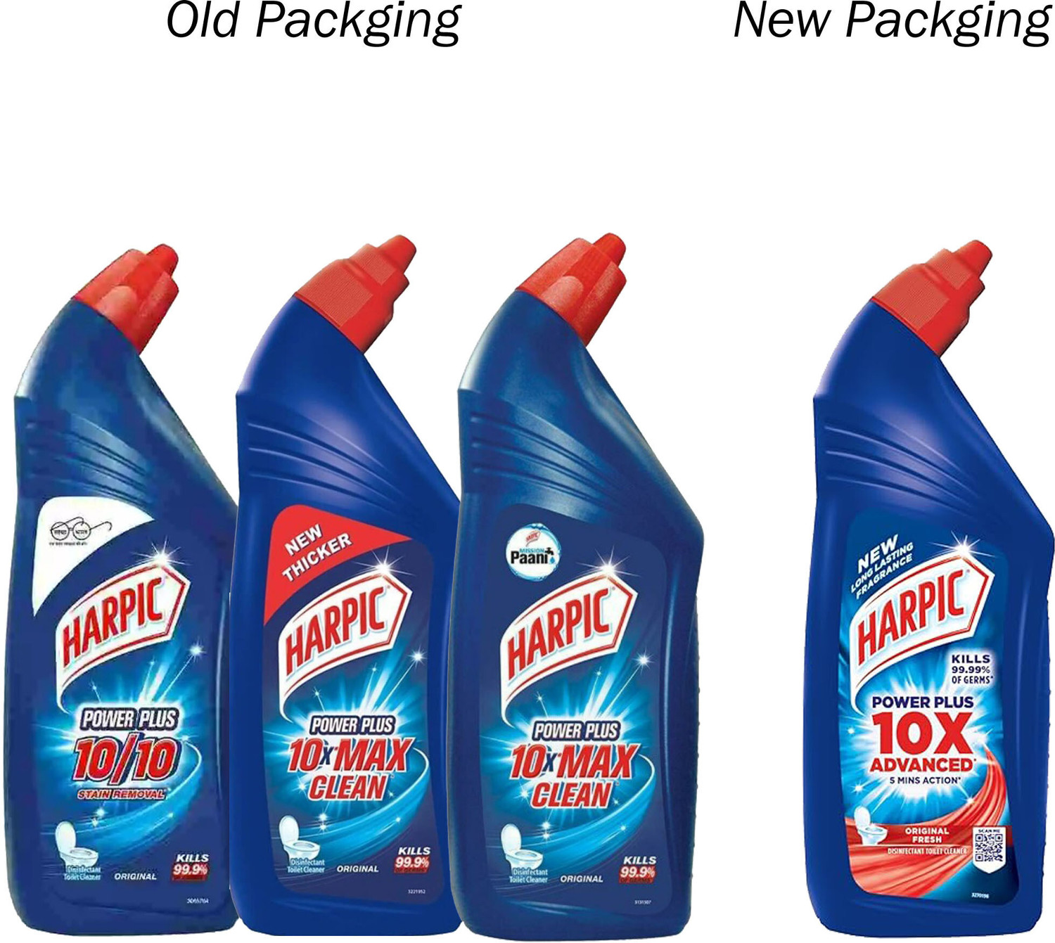 Image of Harpic HP58 Original Liquid Toilet Cleaner