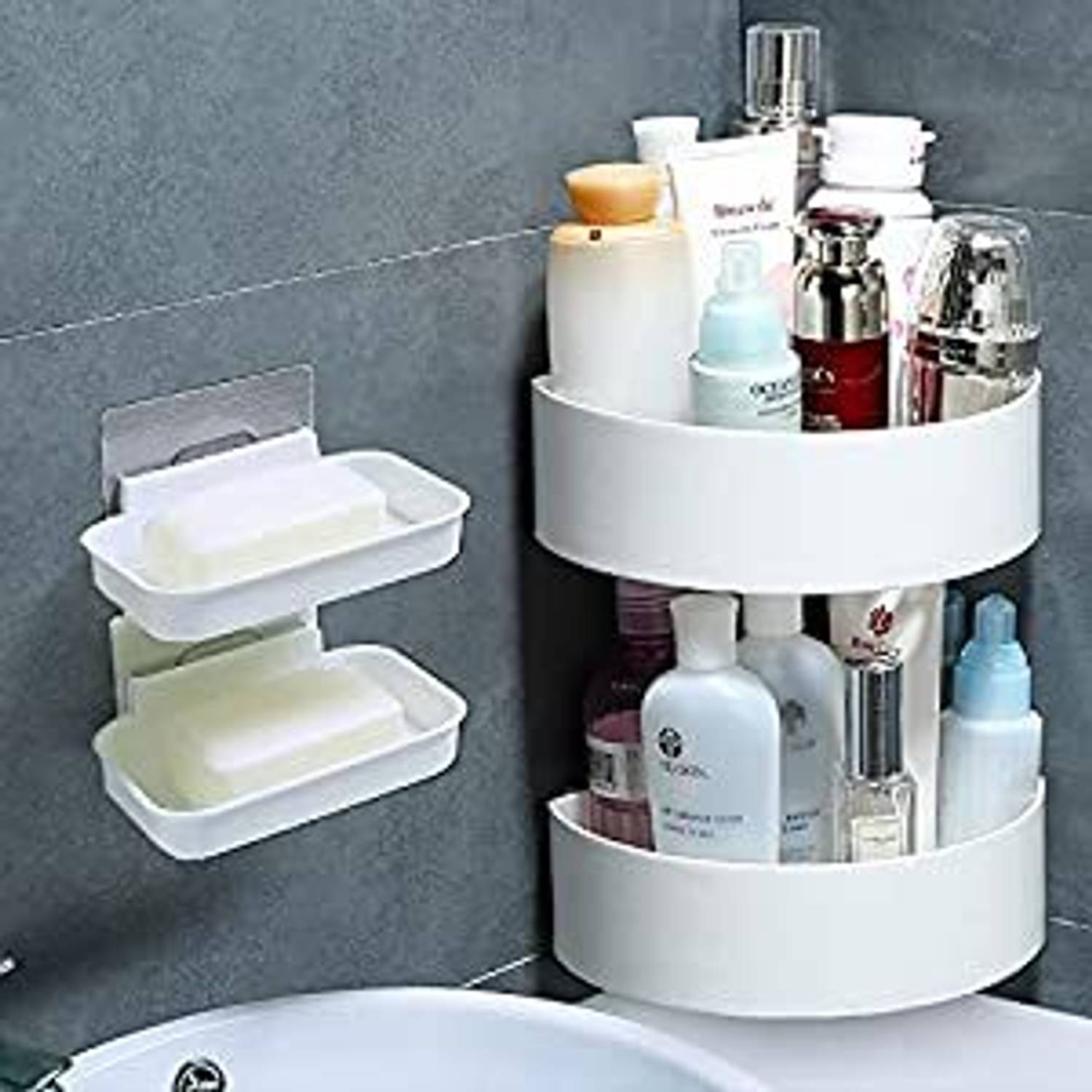 AKEY Plastic Wall Shelf