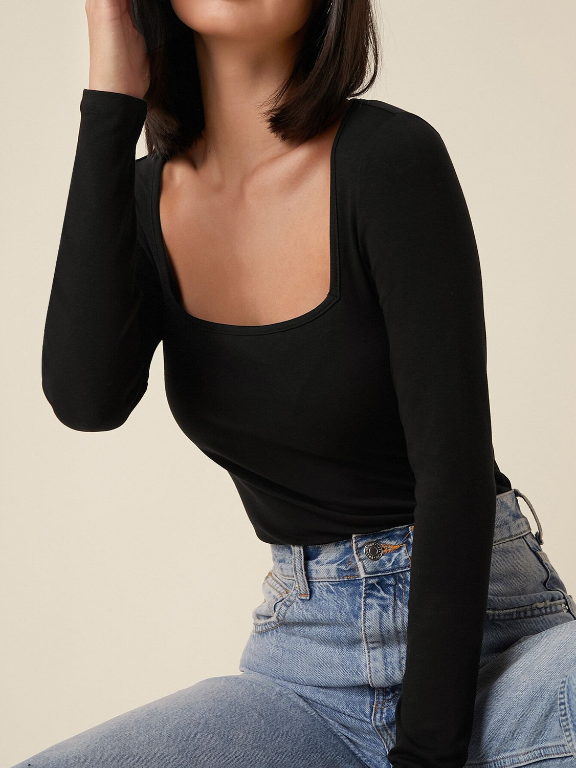 Image of Aahwan Casual Solid Women Brown Top