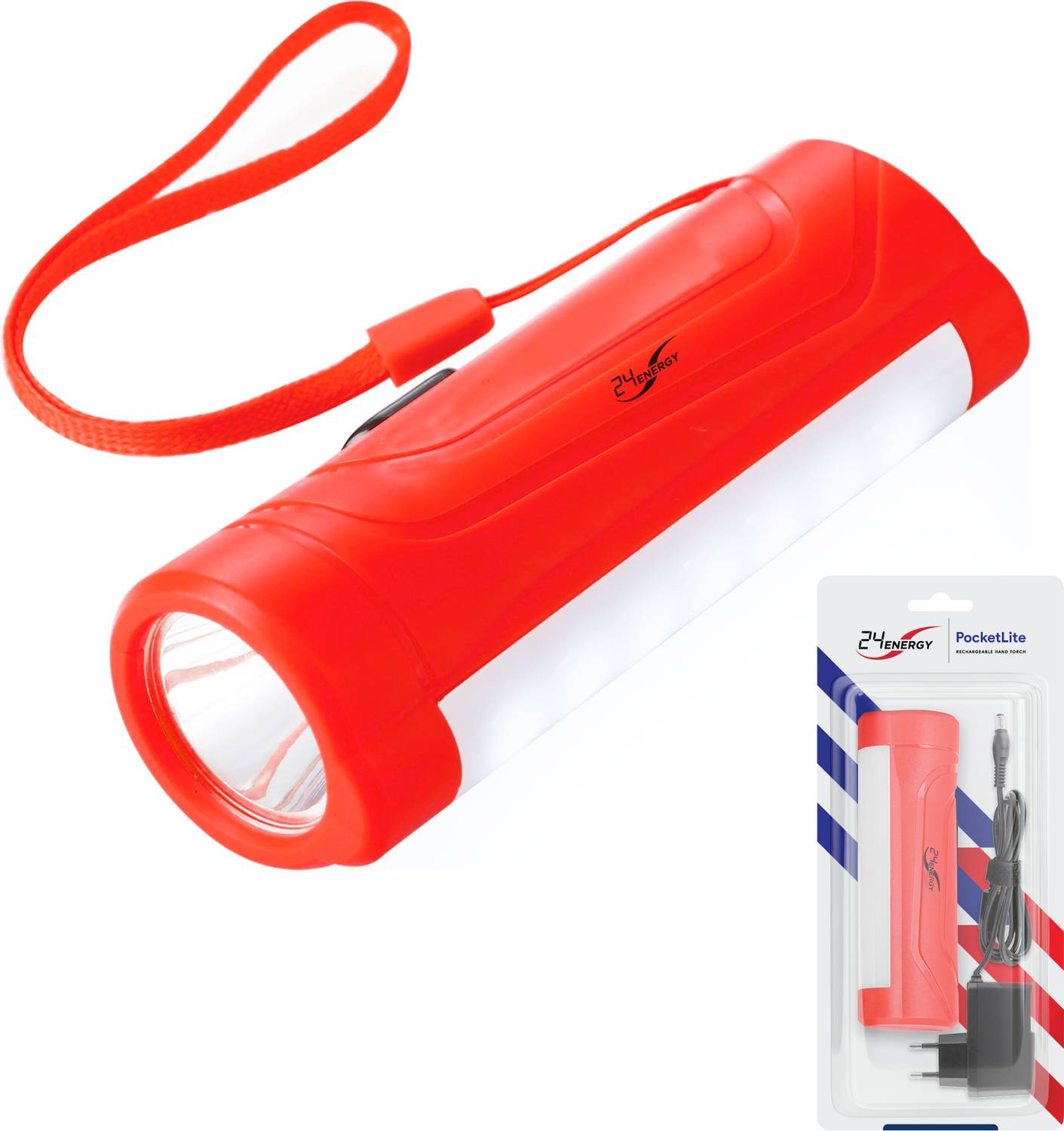 24 ENERGY Recgargeable Torch Light Torch