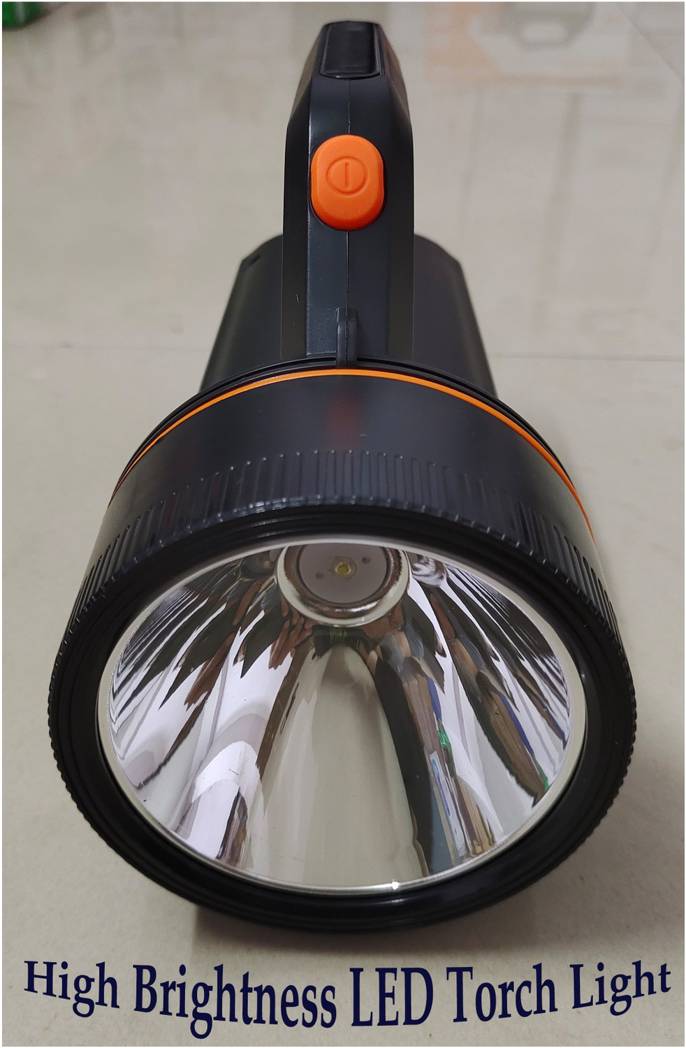 Image of TRX 1 km long range blinker led kisan bright light torch 50W 3mod heavy duty battery Torch