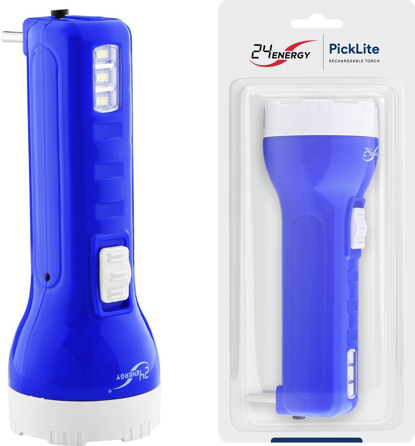 24 ENERGY Recgargeable Torch Light Torch