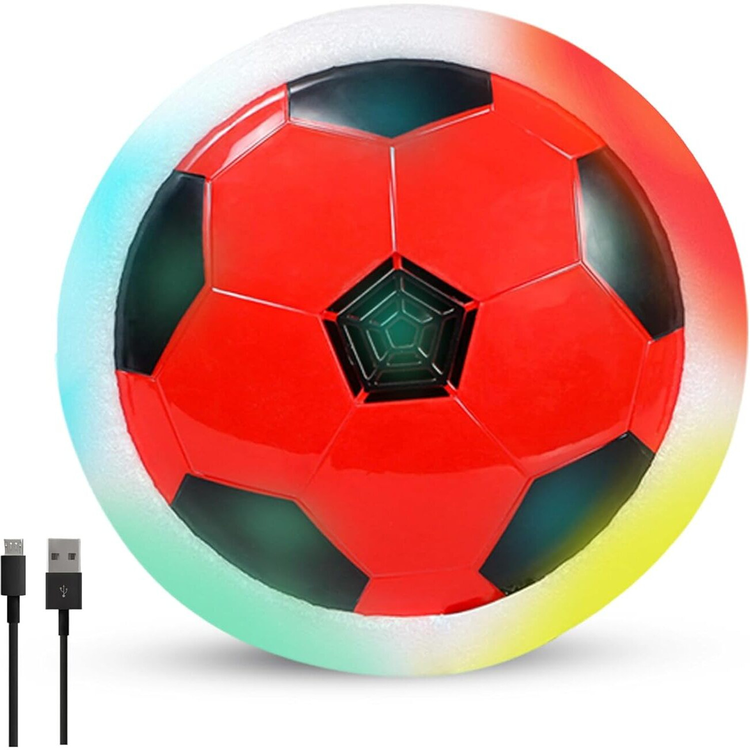 Image of Kidzblend Rechargeable Battery Powered Hover Football Indoor Floating Hoverball Soccer Football
