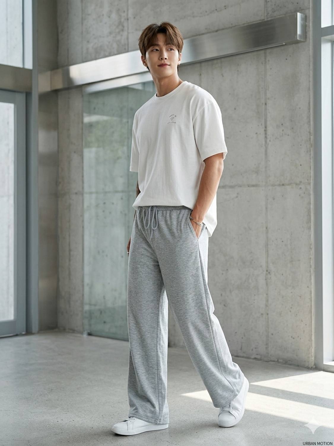 Pahiraav Men Grey Track Pants - Image 3