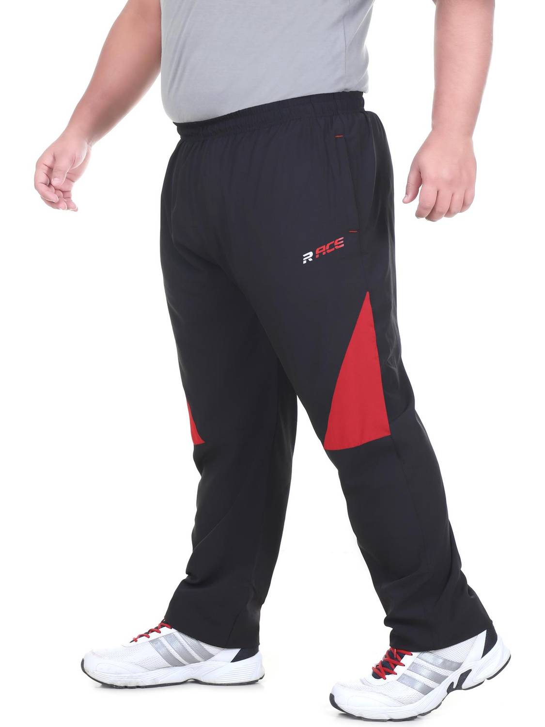 ADAAISTIC SPORTS Solid Men Black Track Pants