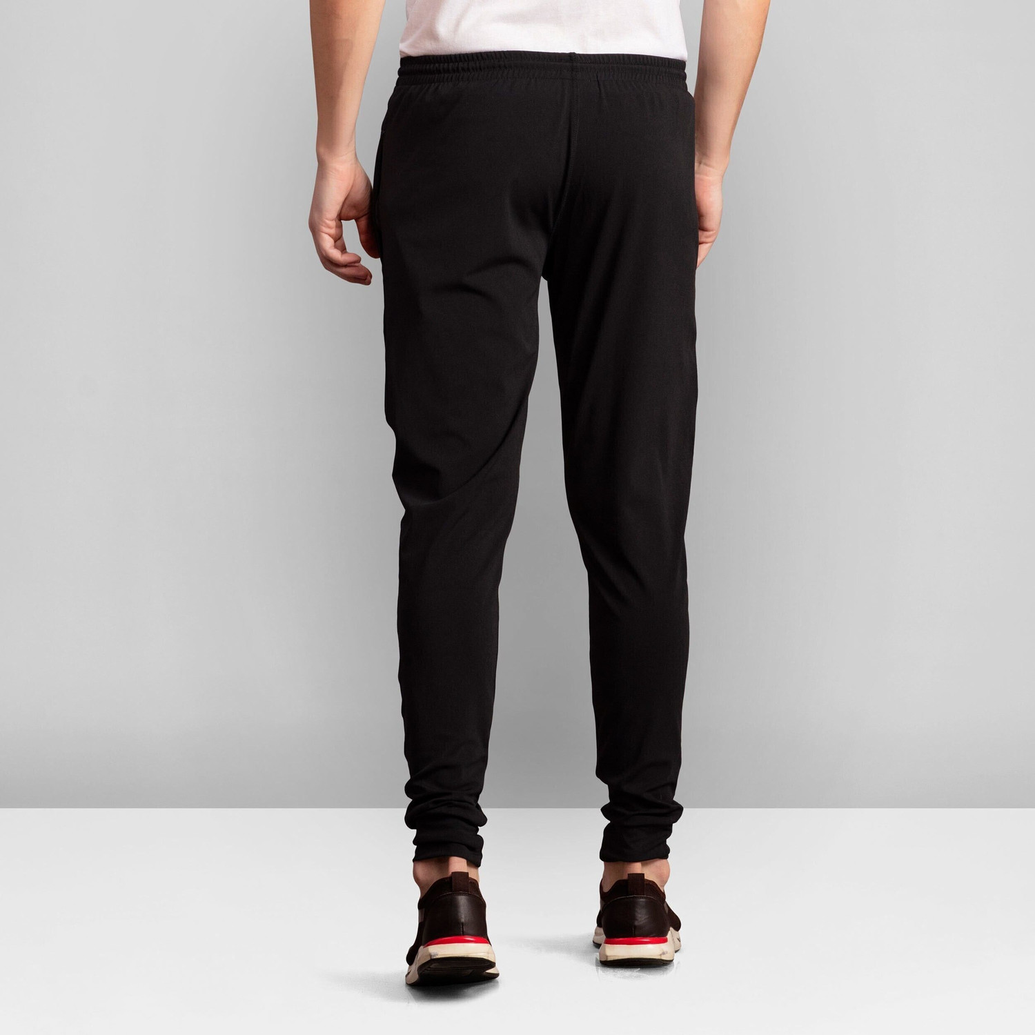Image of VEYNIZ Solid Men Black, Grey Track Pants