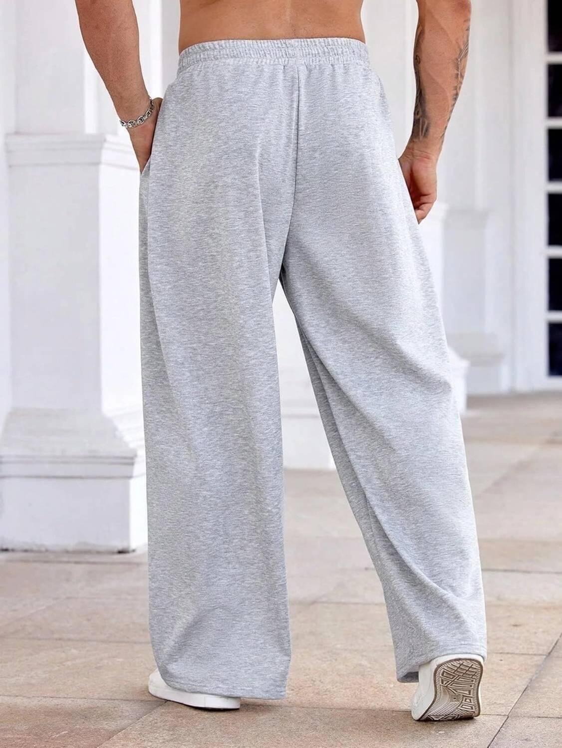 Laitinen Men Grey Track Pants - Image 3