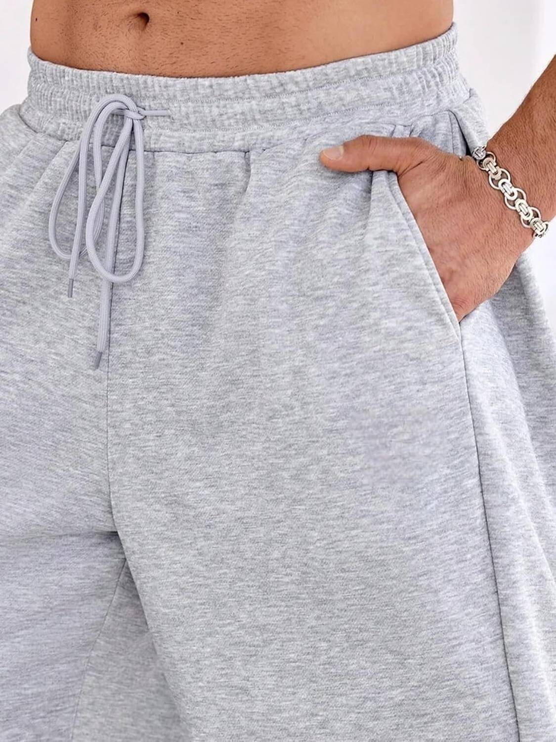 Laitinen Men Grey Track Pants - Image 4