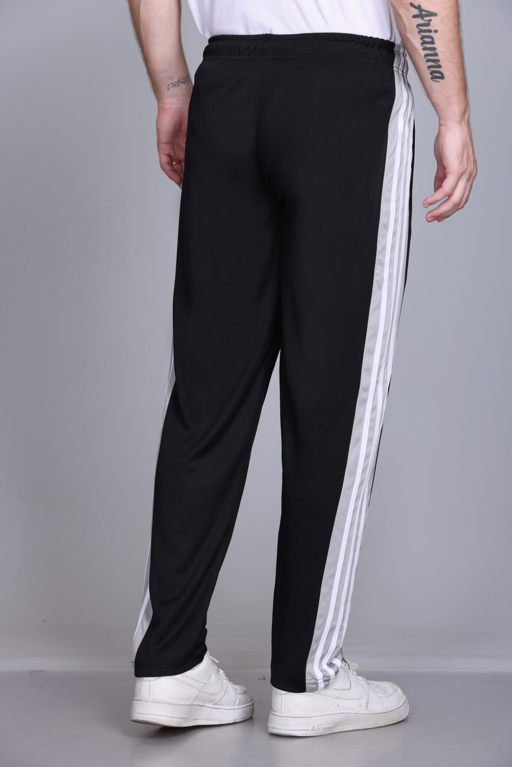 Image of HVBK Men Black Track Pants