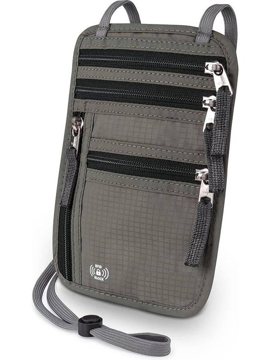Aepigo Men & Women Casual Grey Fabric Document Holder