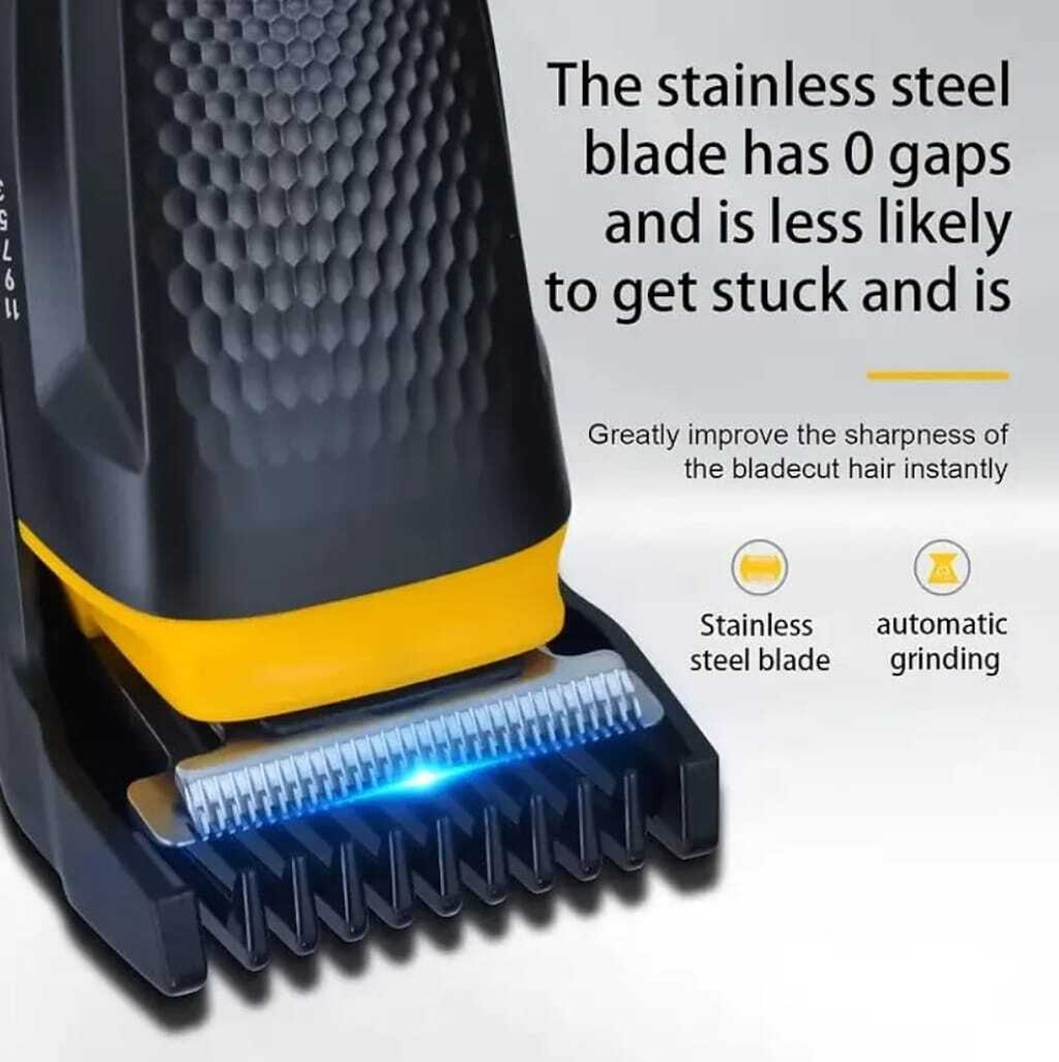 Image of SPARKPLUG AT510 Professional Salon style trimmer for men Fully Waterproof Trimmer 90 min Runtime 4 Length Settings