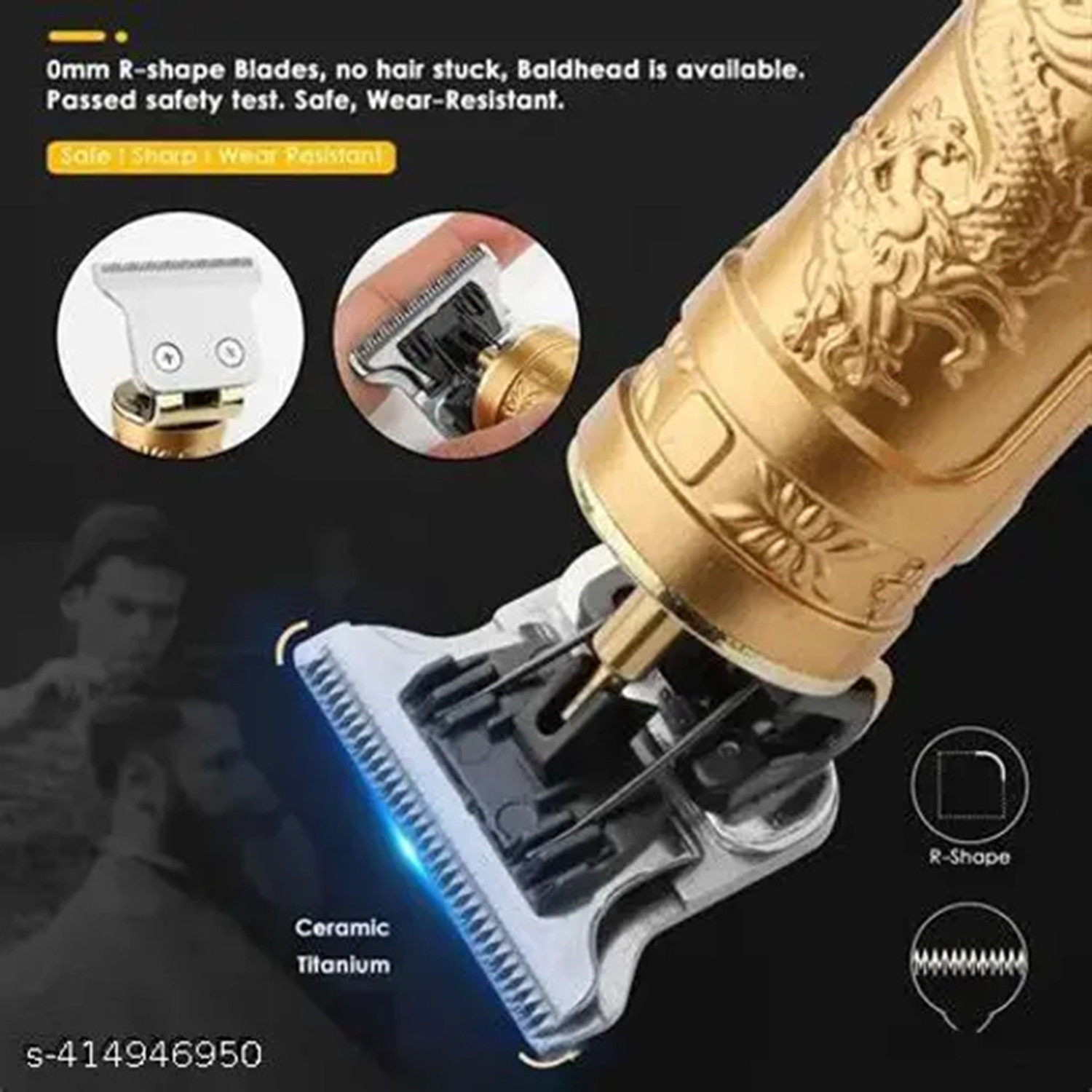 Image of FINARO T9 cutting machine shaving Trimmer 90 min Runtime 4 Length Settings