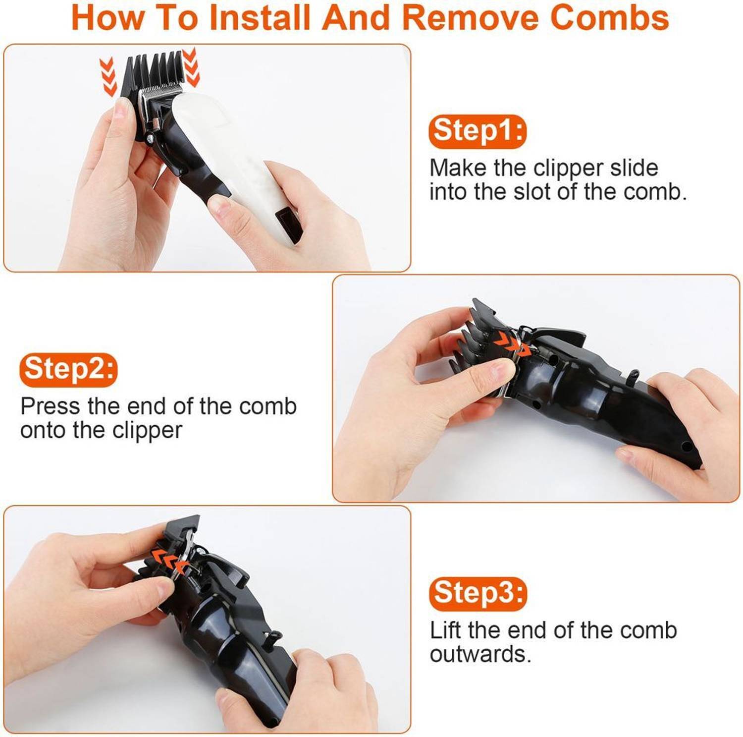 THE OM ENTERPRISE Heavy Duty Cordless Hair Trimmer - Image 3