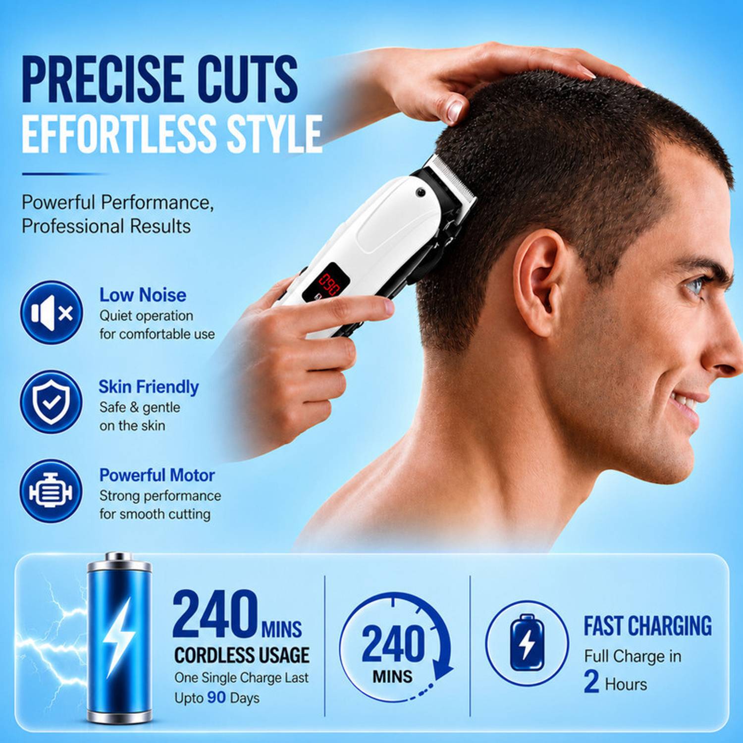 MynxeHTC Fully Waterproof Trimmer 240m - Image 5