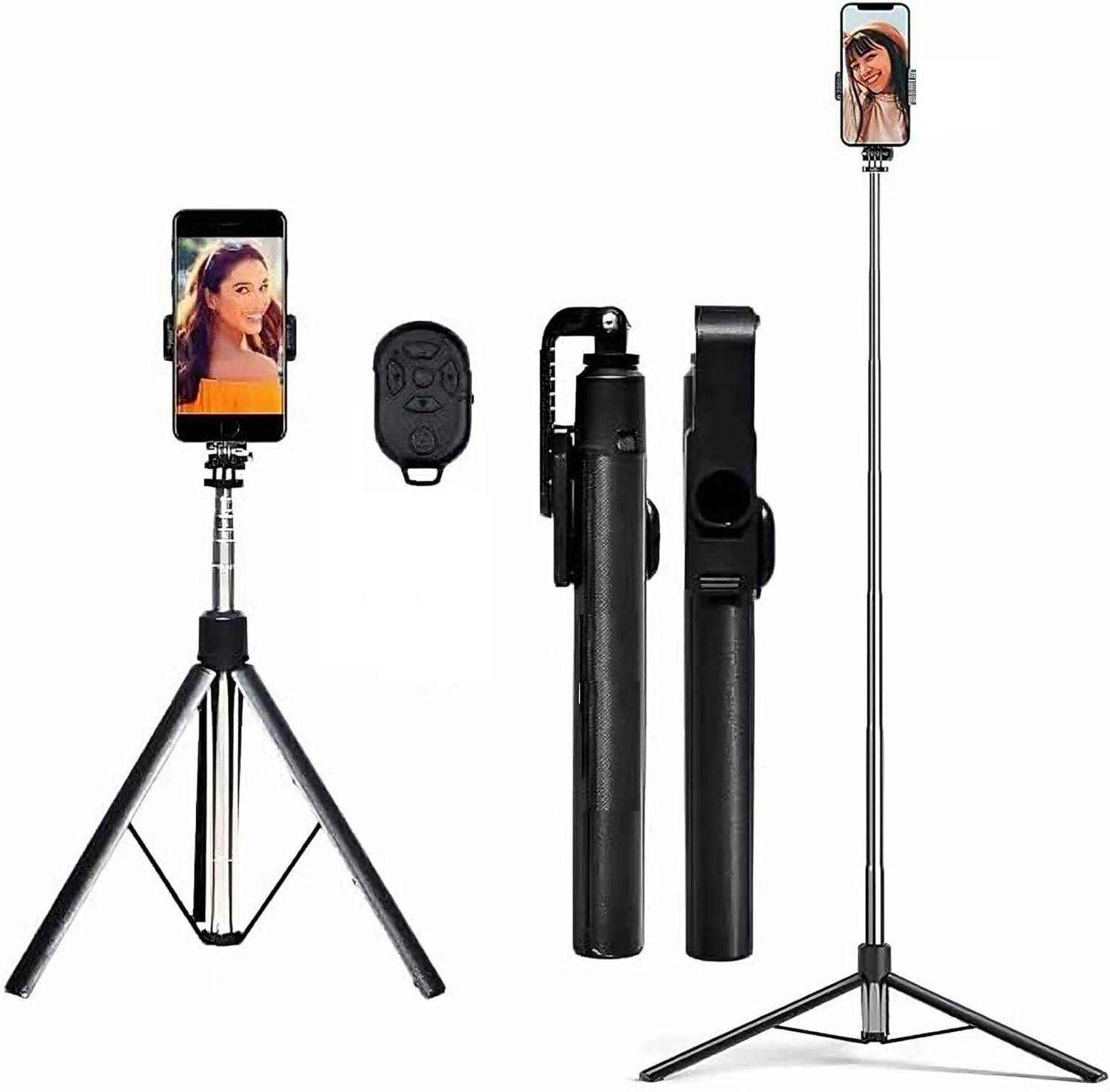 GETGETO Y17 Travel Edition Foldable Selfie Stick Tripod for Android & iPhone Tripod