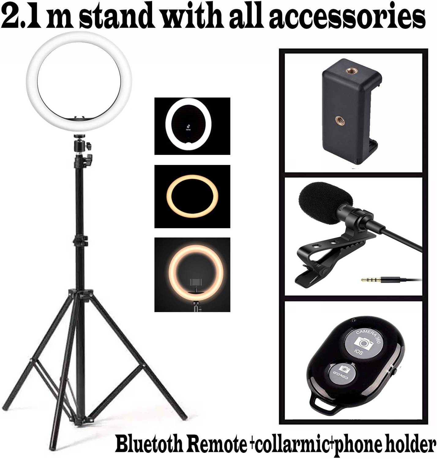 Deeshora Ring Light 10 feet with stand Ring Flash - Deeshora : Flipkart.com