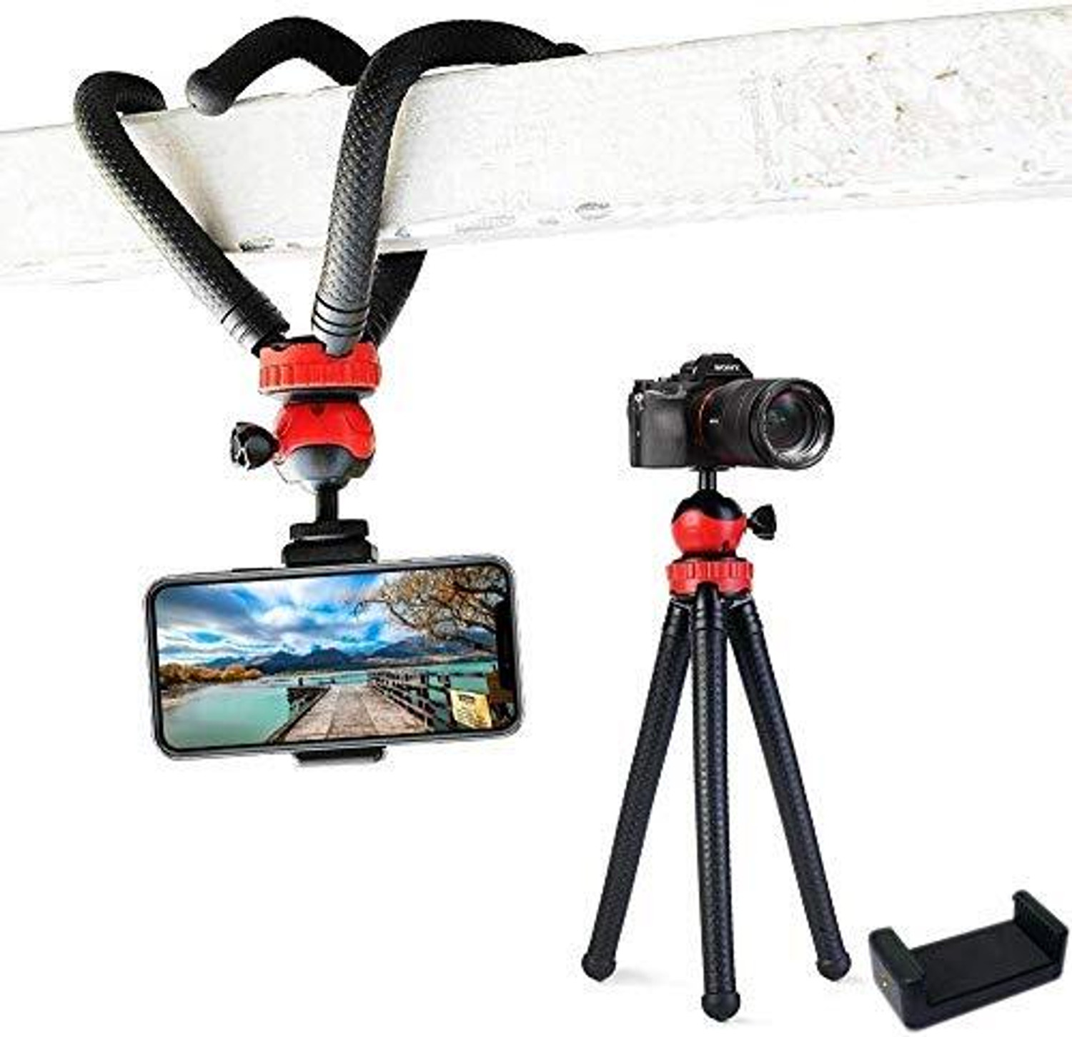 Image of IMMUTABLE Tripod Octopus PhotographY (BLACK,RED)VCL8 Tripod