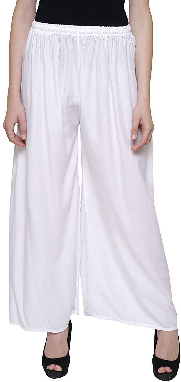 Avnish Enterprises Regular Fit Women White Trousers