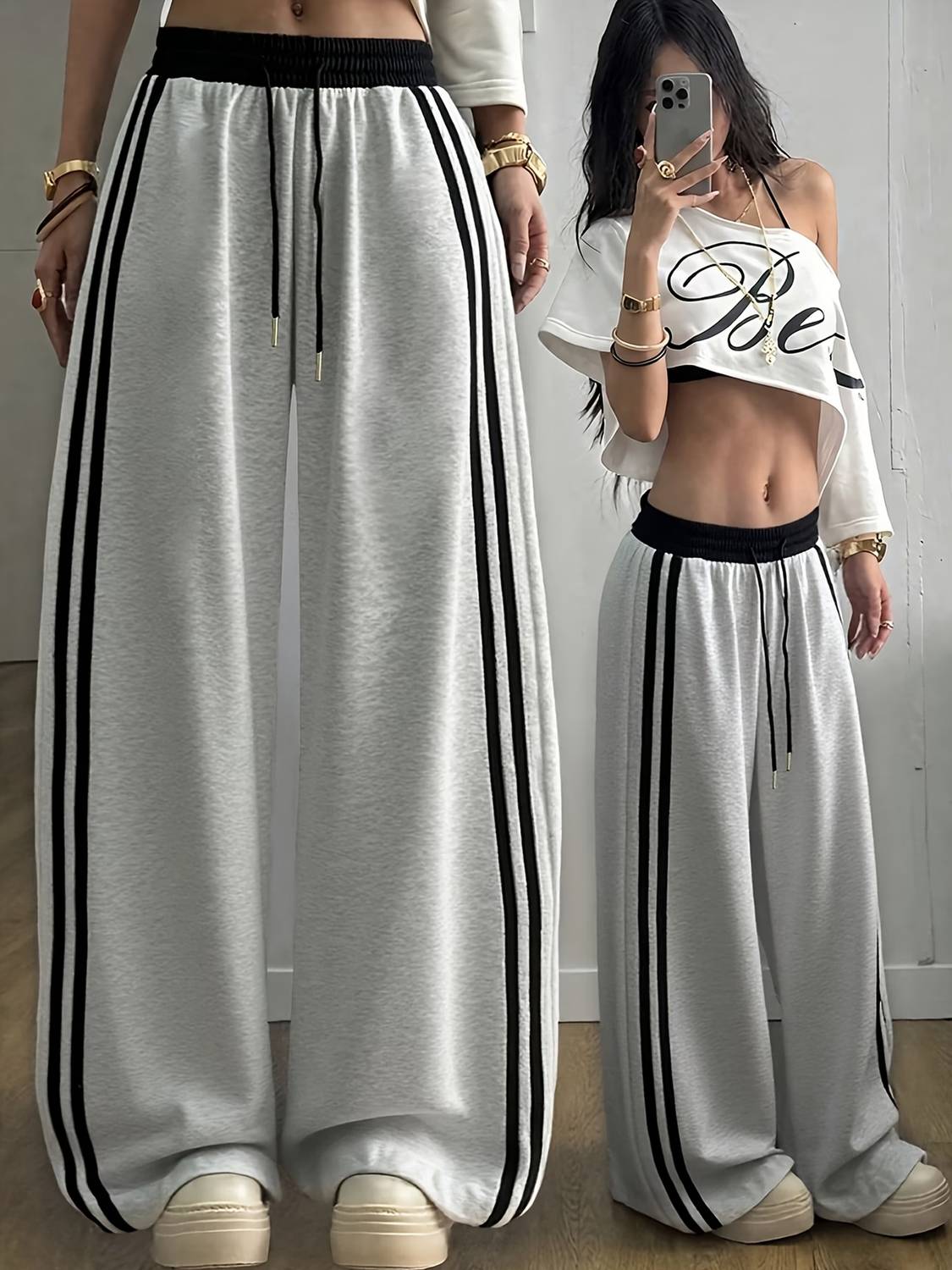WOMENS COTTON TROUSERS
