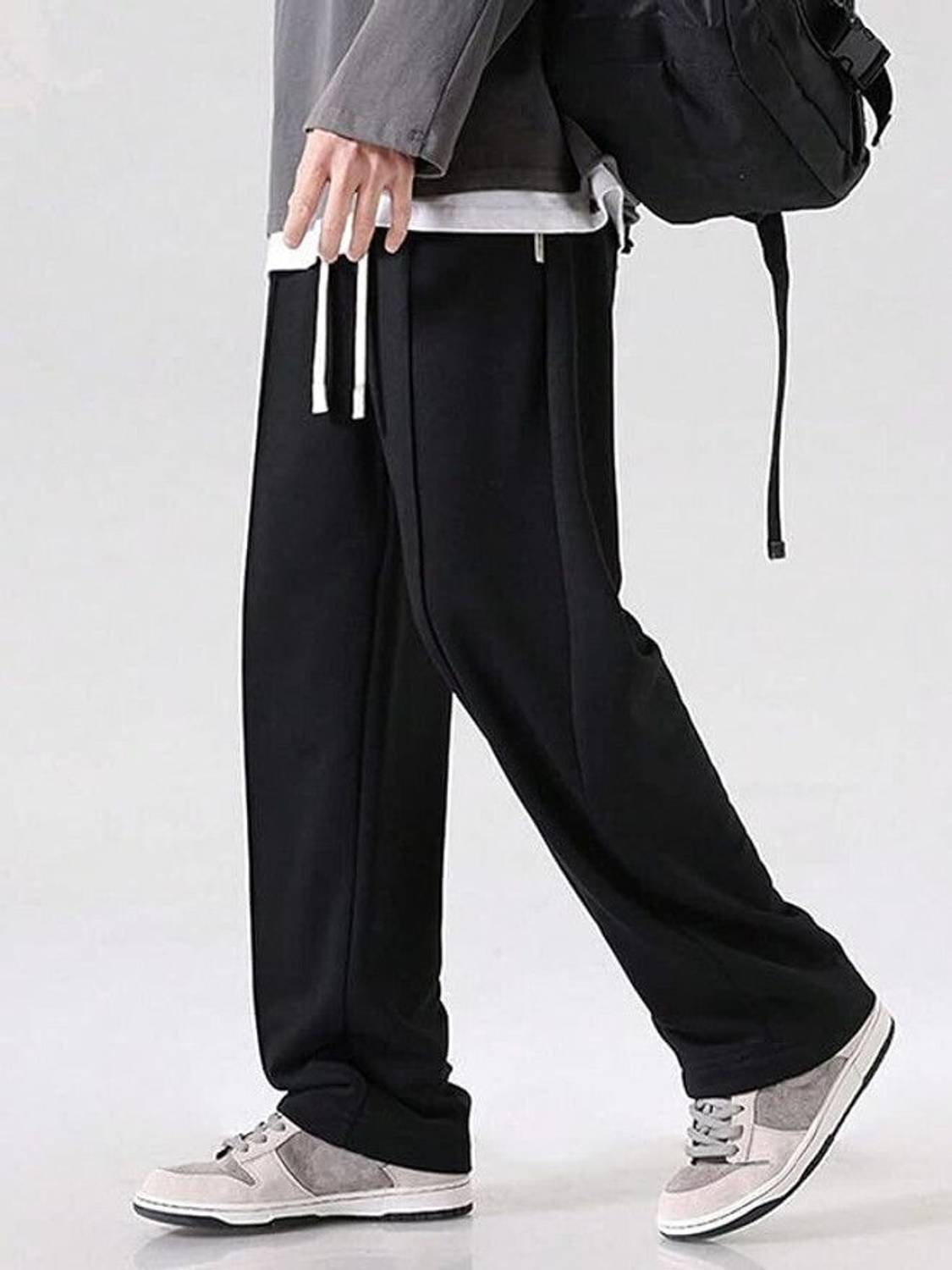 SAVAYO Comfort Fit Men Black Trousers - Image 3