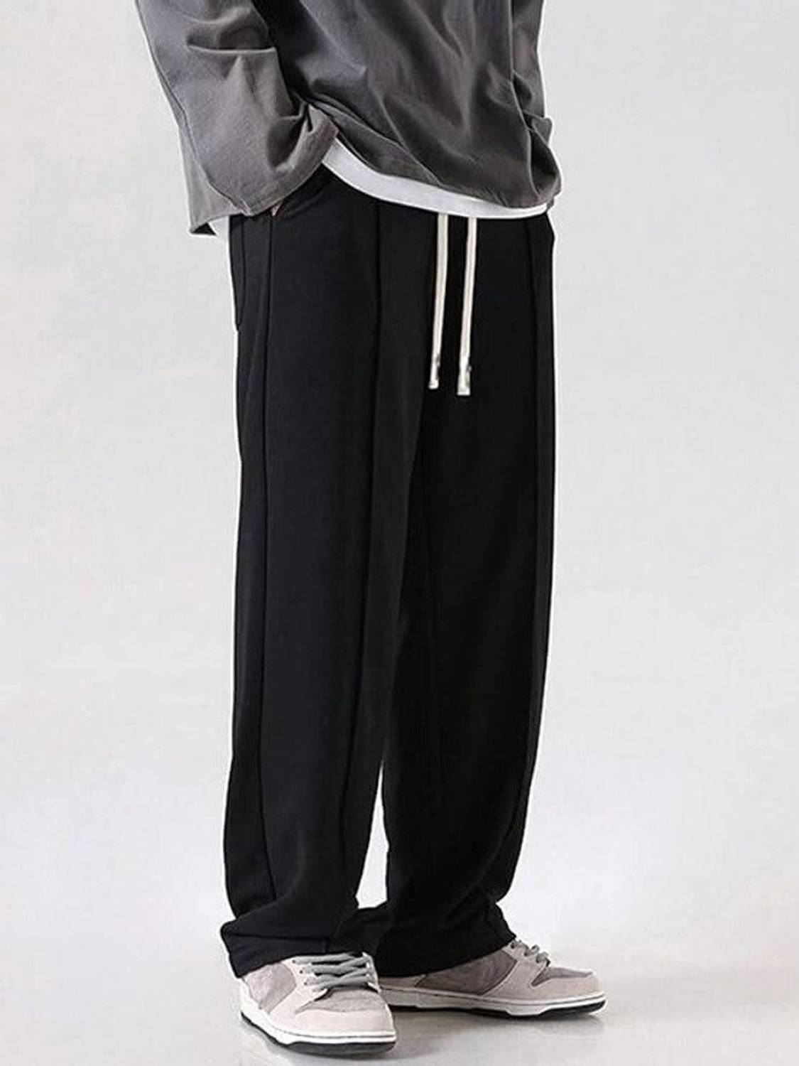 SAVAYO Comfort Fit Men Black Trousers - Image 4